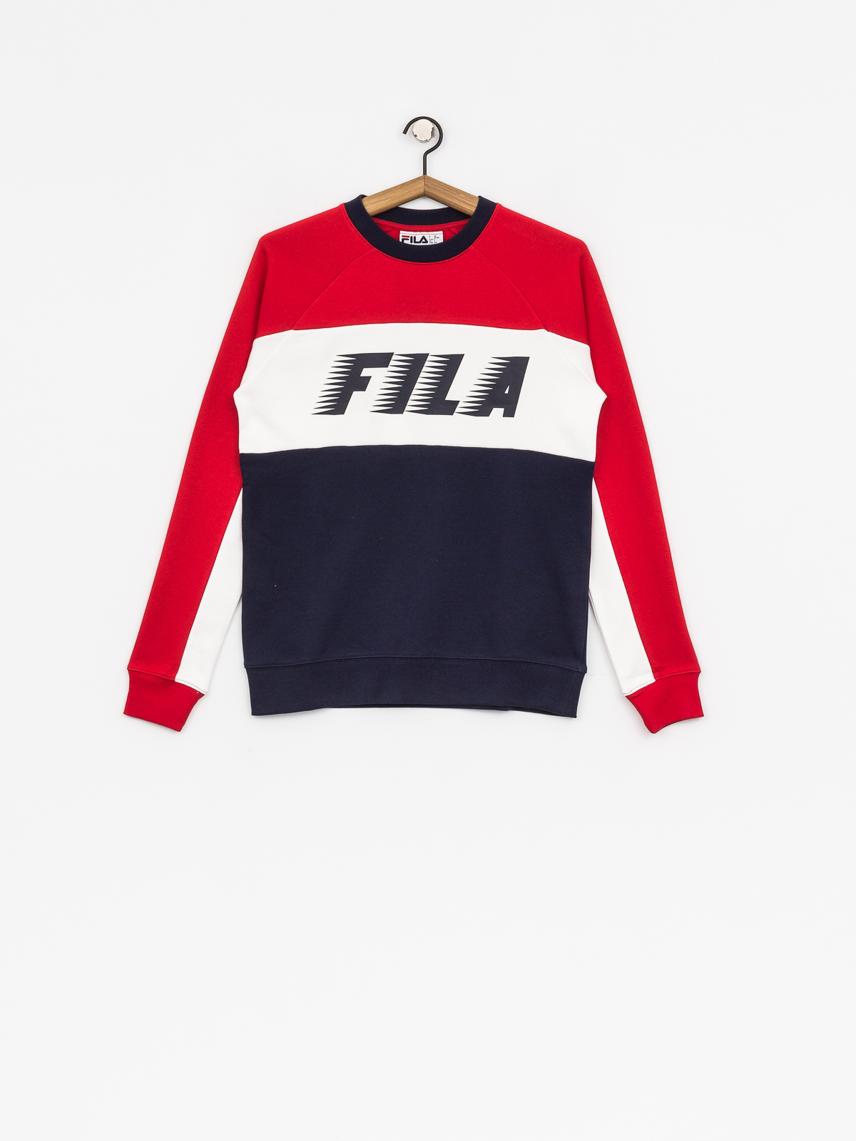 Bluza Fila Layton Colour Block Wmn (peacoat/red/white)
