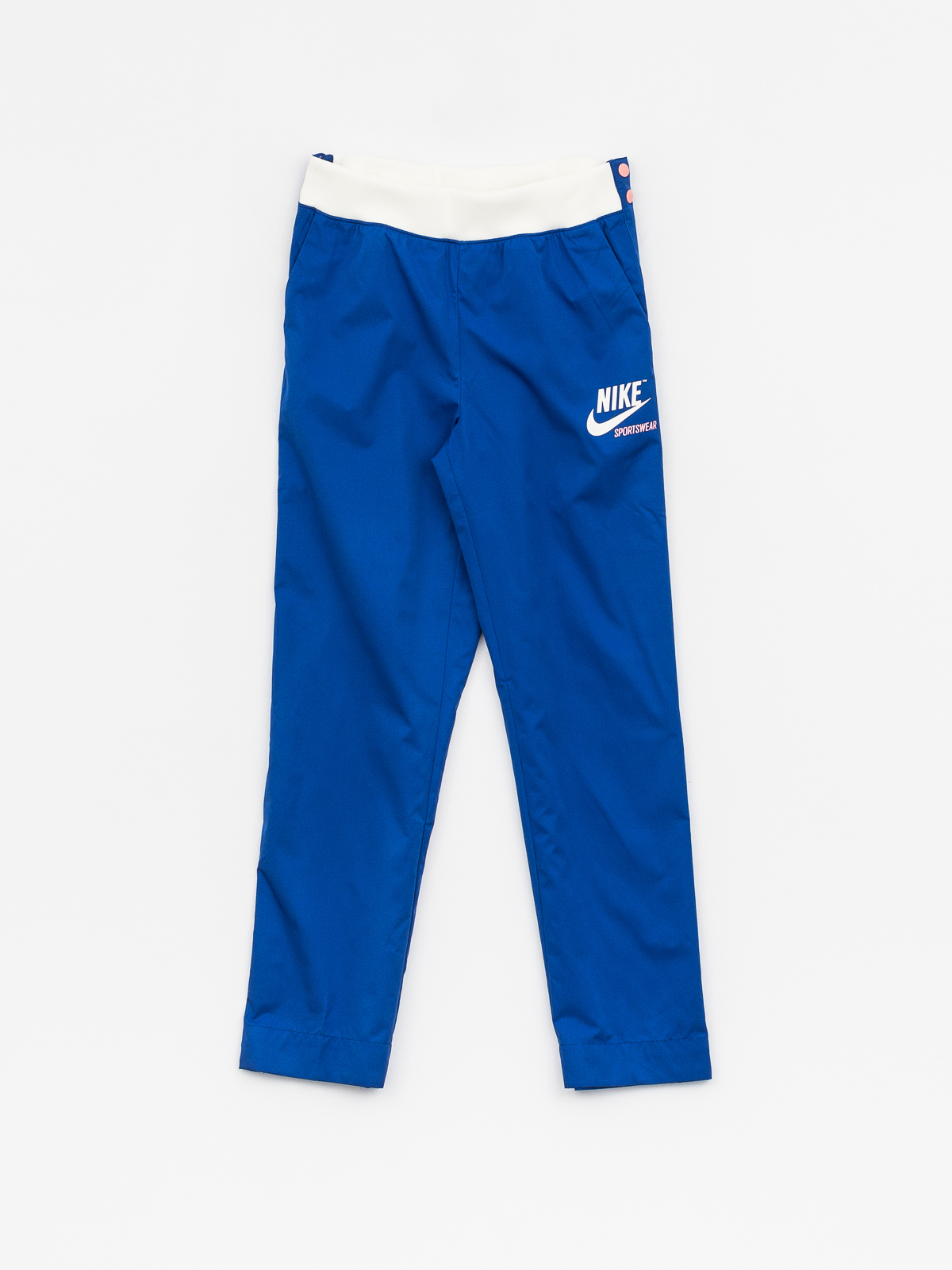 Spodnie Nike Snap Archive Wmn (game royal/bleached coral/bleached coral)