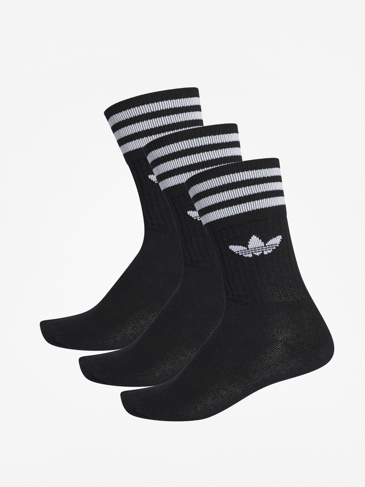 Skarpetki adidas Originals Solid Crew (black/white)