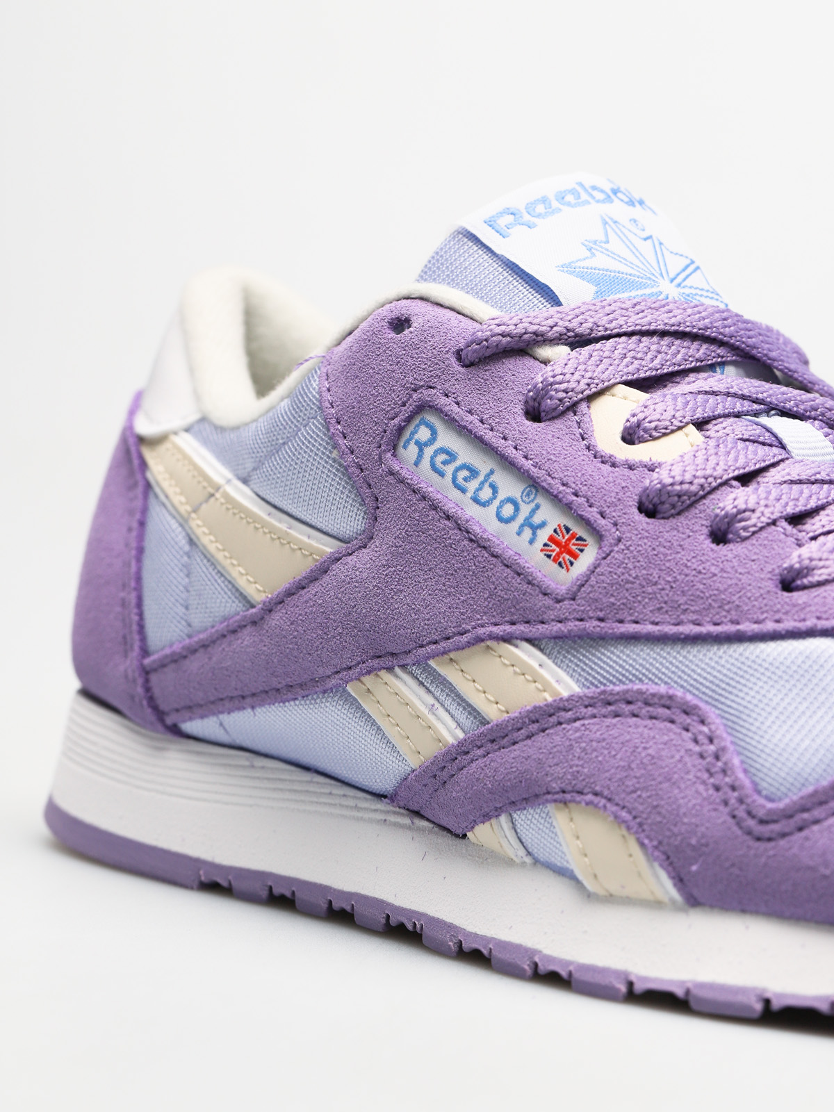 Buty Reebok Cl Nylon Wmn (archive frozen lilac/smoky violet/wht/ath blu)