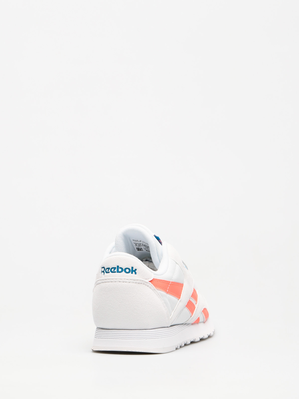 Buty Reebok Cl Nylon M Txt Wmn (retro white/digital pink/instince blue)