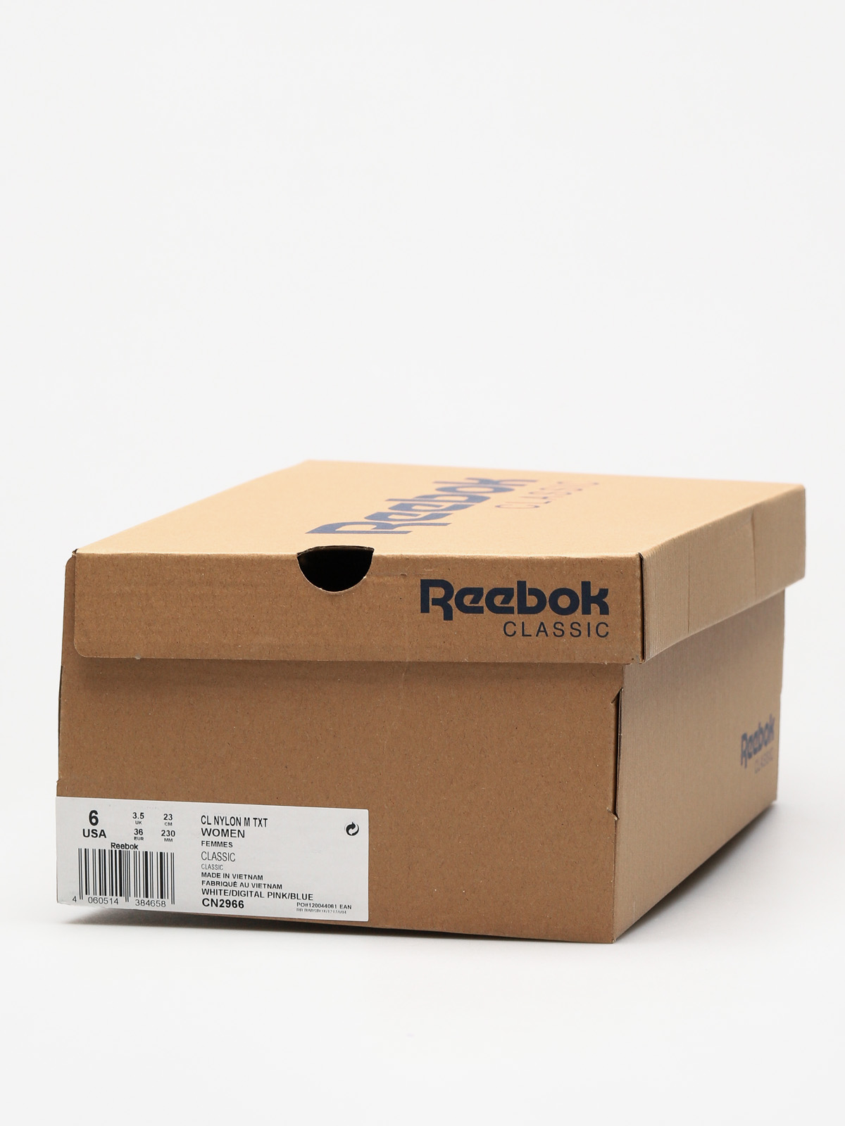 Buty Reebok Cl Nylon M Txt Wmn (retro white/digital pink/instince blue)