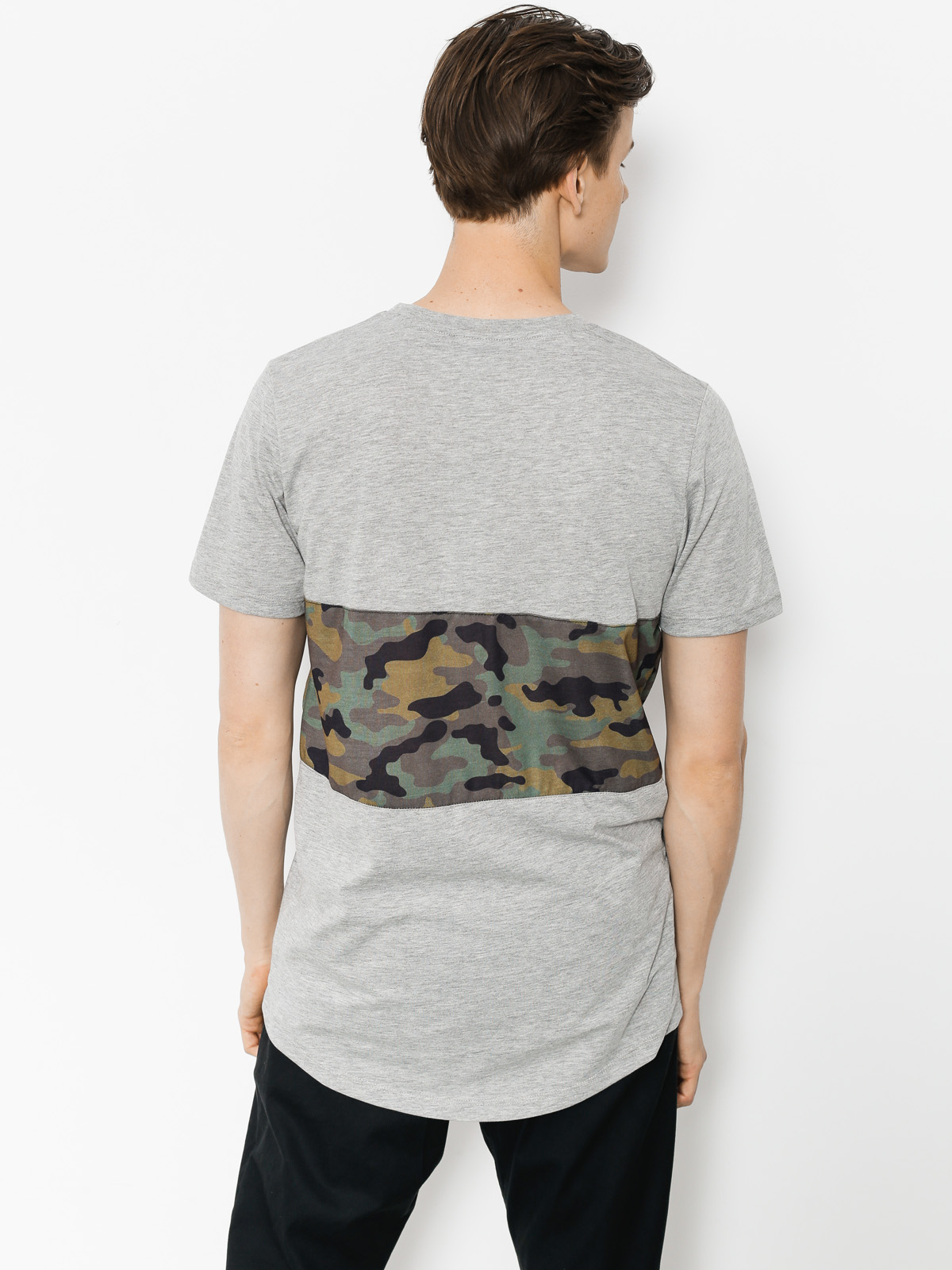 T-shirt Hype Camo Panel (grey/camo)