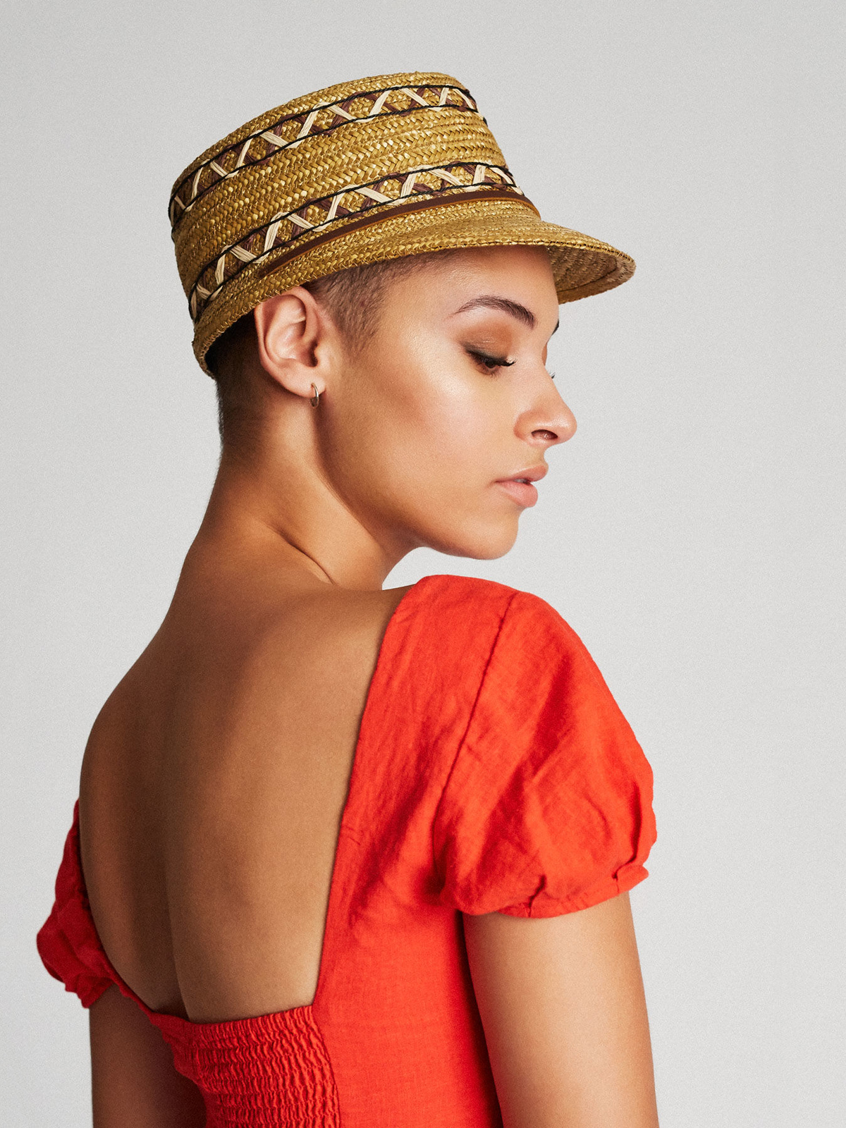 Czapka z daszkiem Brixton Colvin (coppr)