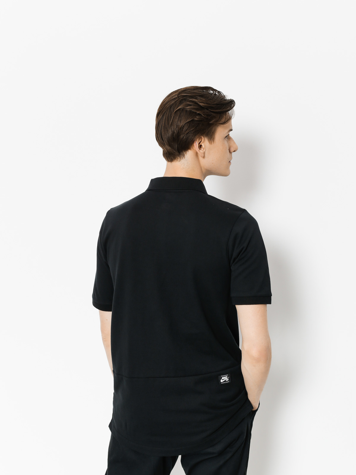 Polo Nike SB Sb Dri Fit Pique (black)