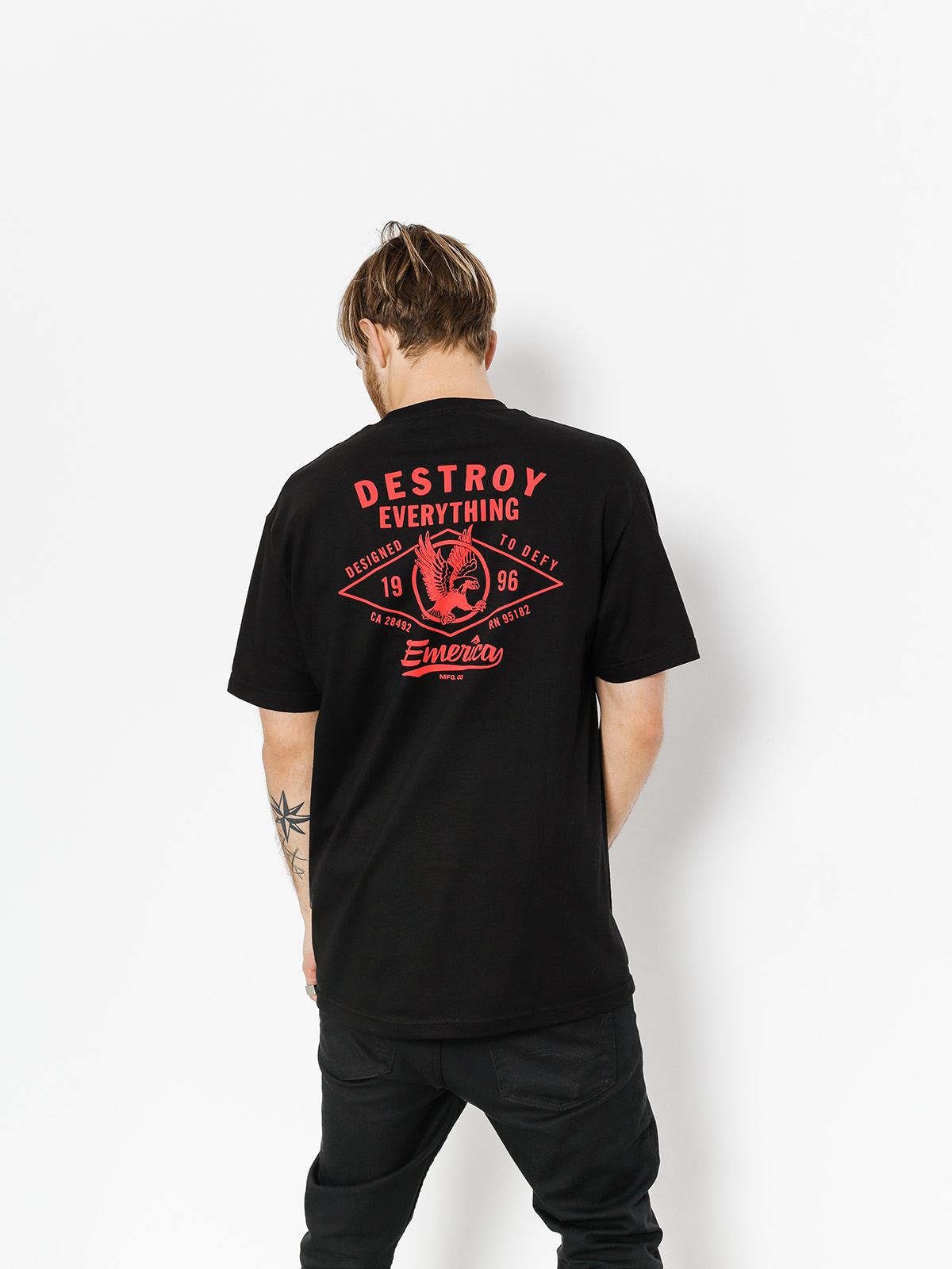 T-shirt Emerica Destroy Pocket (black)
