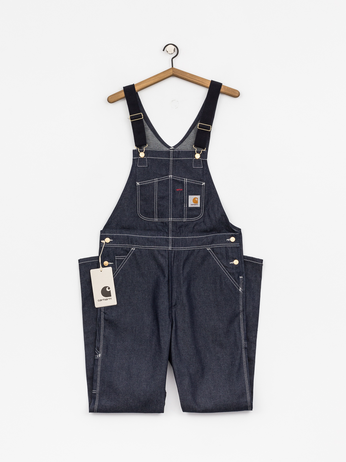 Ogrodniczki Carhartt WIP Bib Overall (blue rigid)