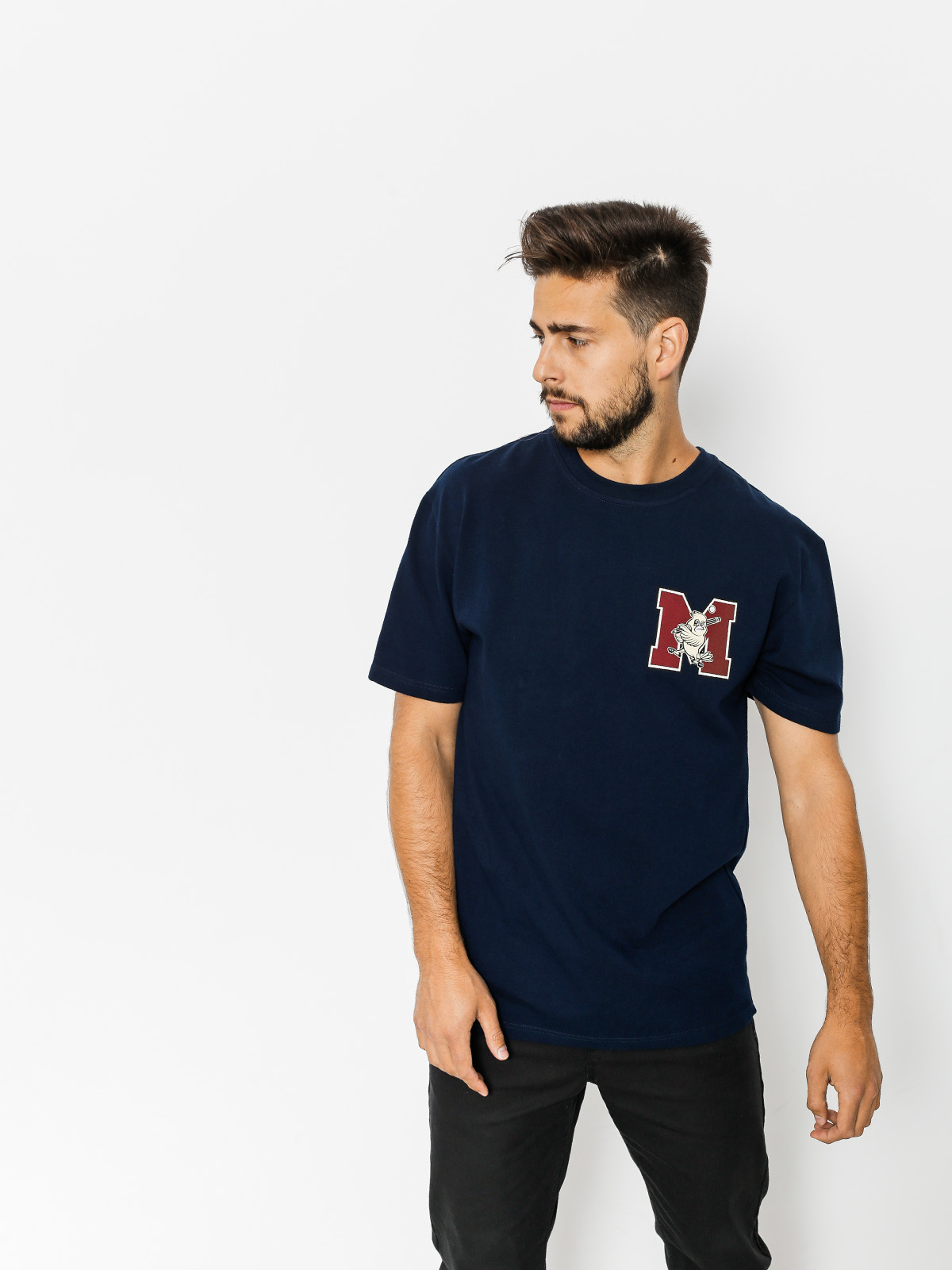T-shirt Malita Bird (navy)
