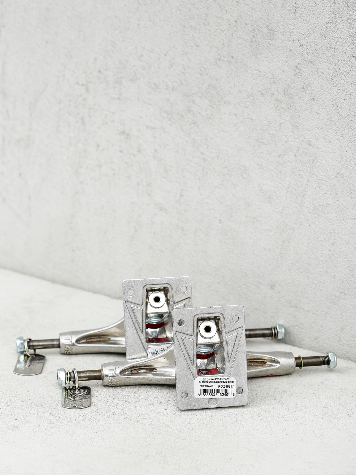 Traki Thunder Team Polished Hollow Lights (silver)