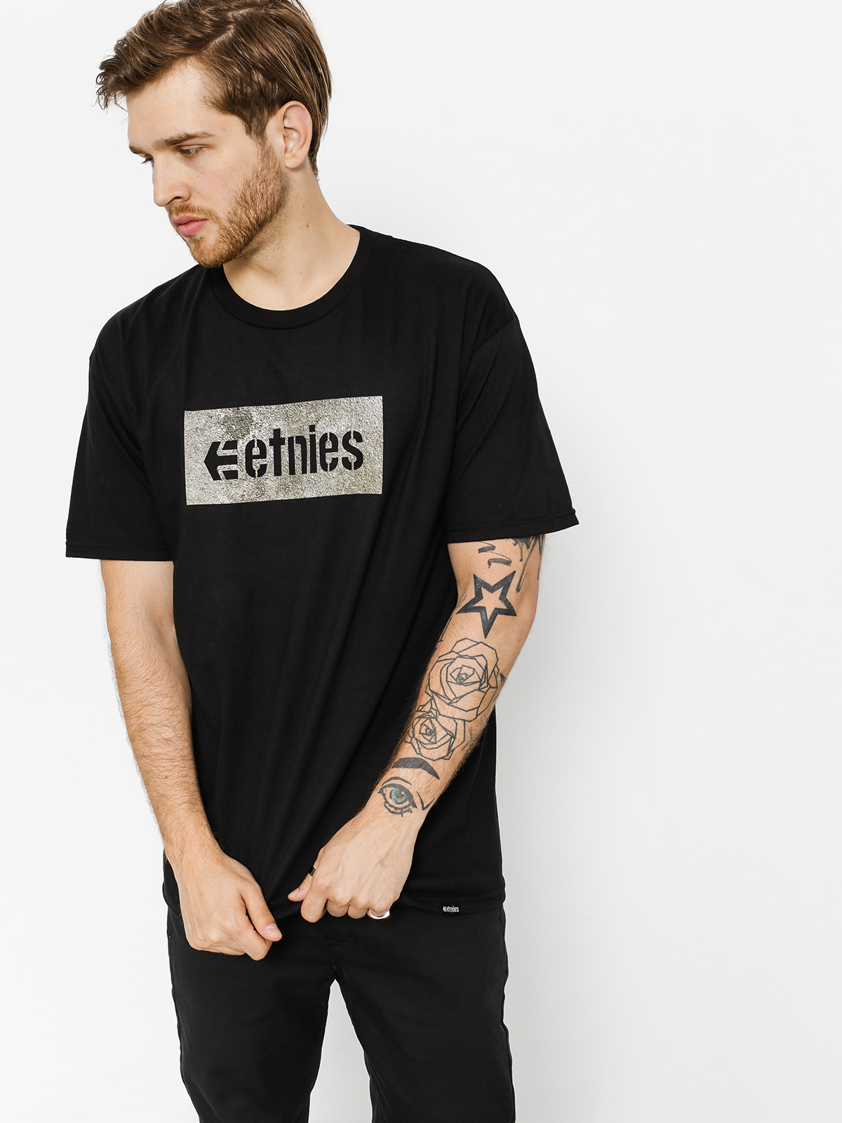 T-shirt Etnies Corp Box (black)