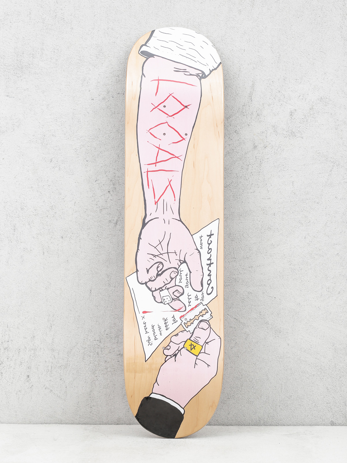 Deck Locals Skateboards Cyrograf (natural)