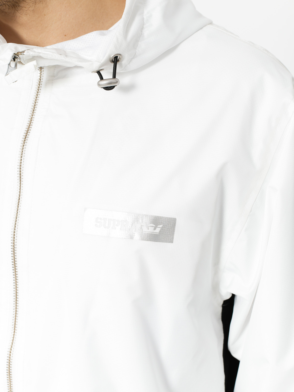 Kurtka Supra Wind Jammer (white/black)