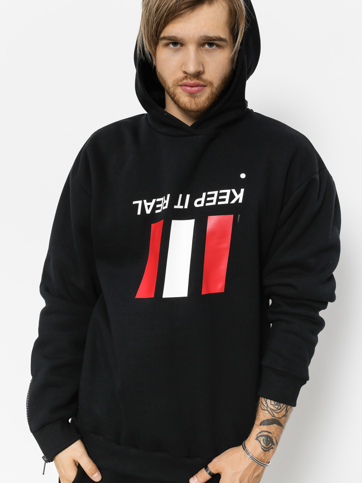 Bluza z kapturem Majors Keept HD (black)