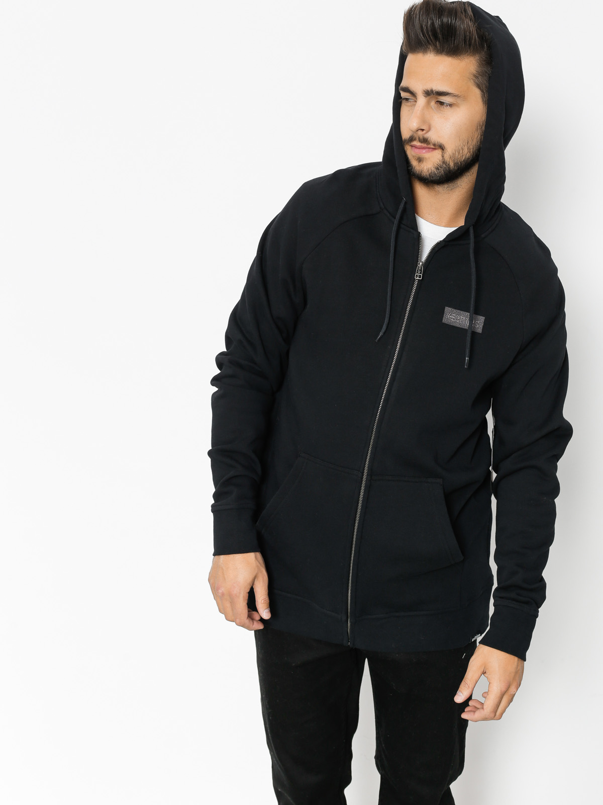 Bluza z kapturem Etnies Core Icon ZHD (black/black)