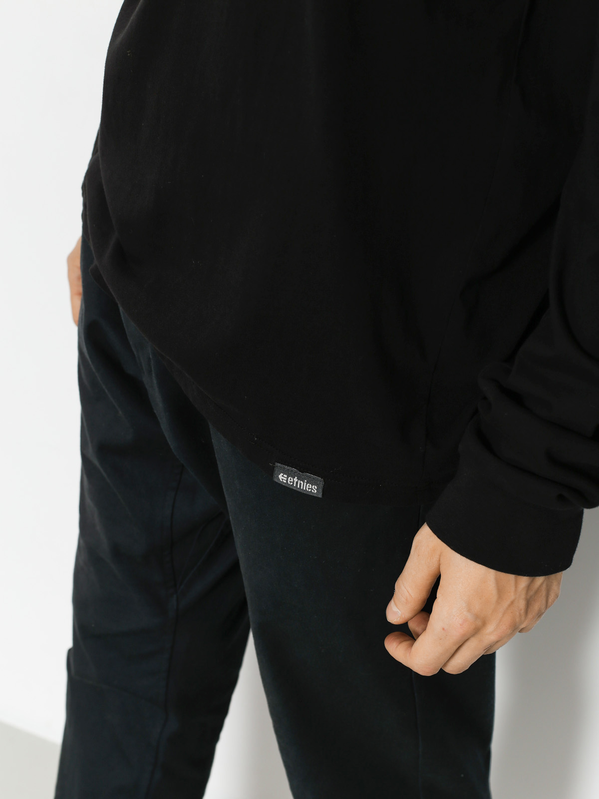 Longsleeve Etnies Stencil (black)