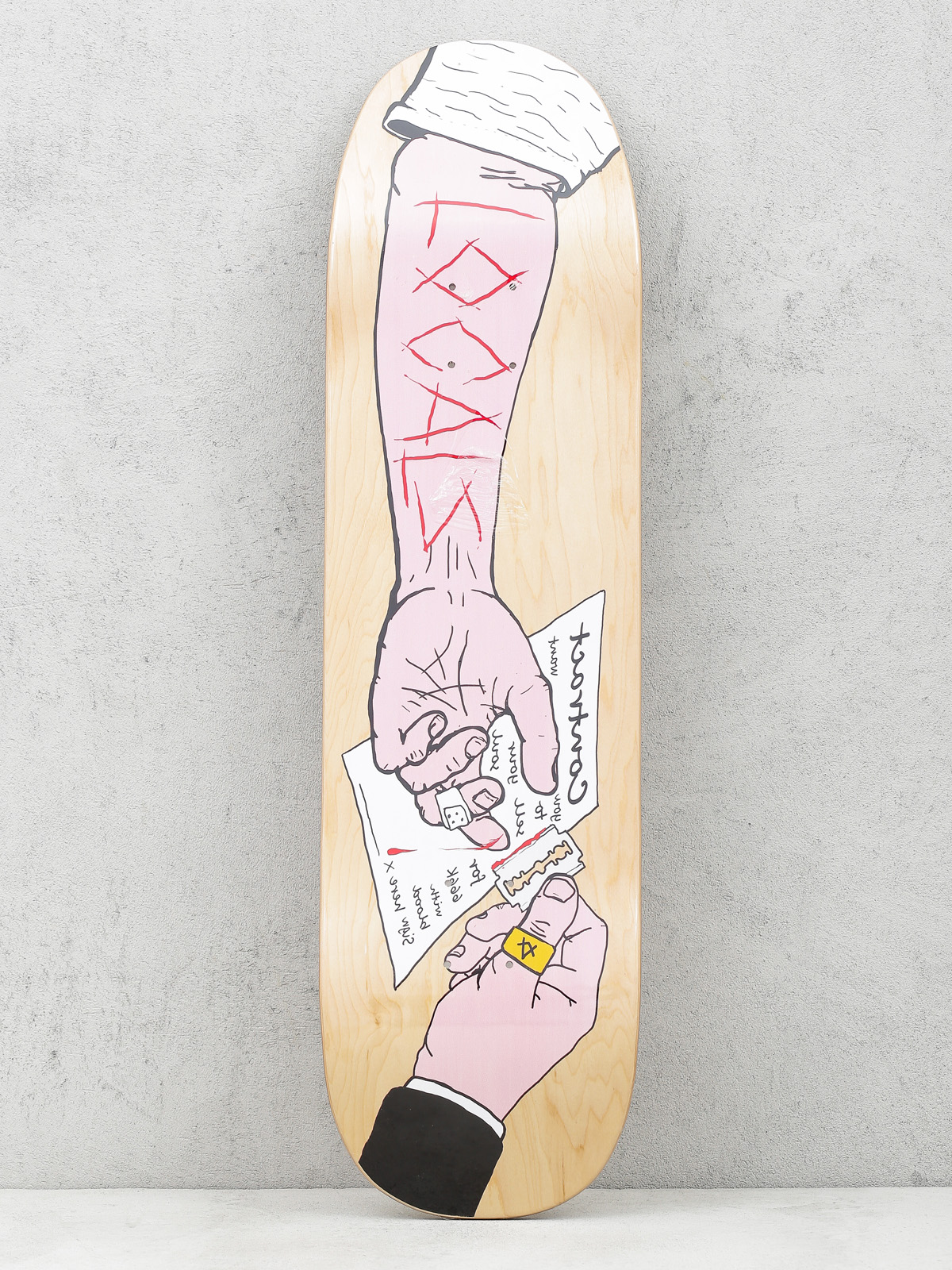 Deck Locals Skateboards Cyrograf Cruzer Shape (natural)