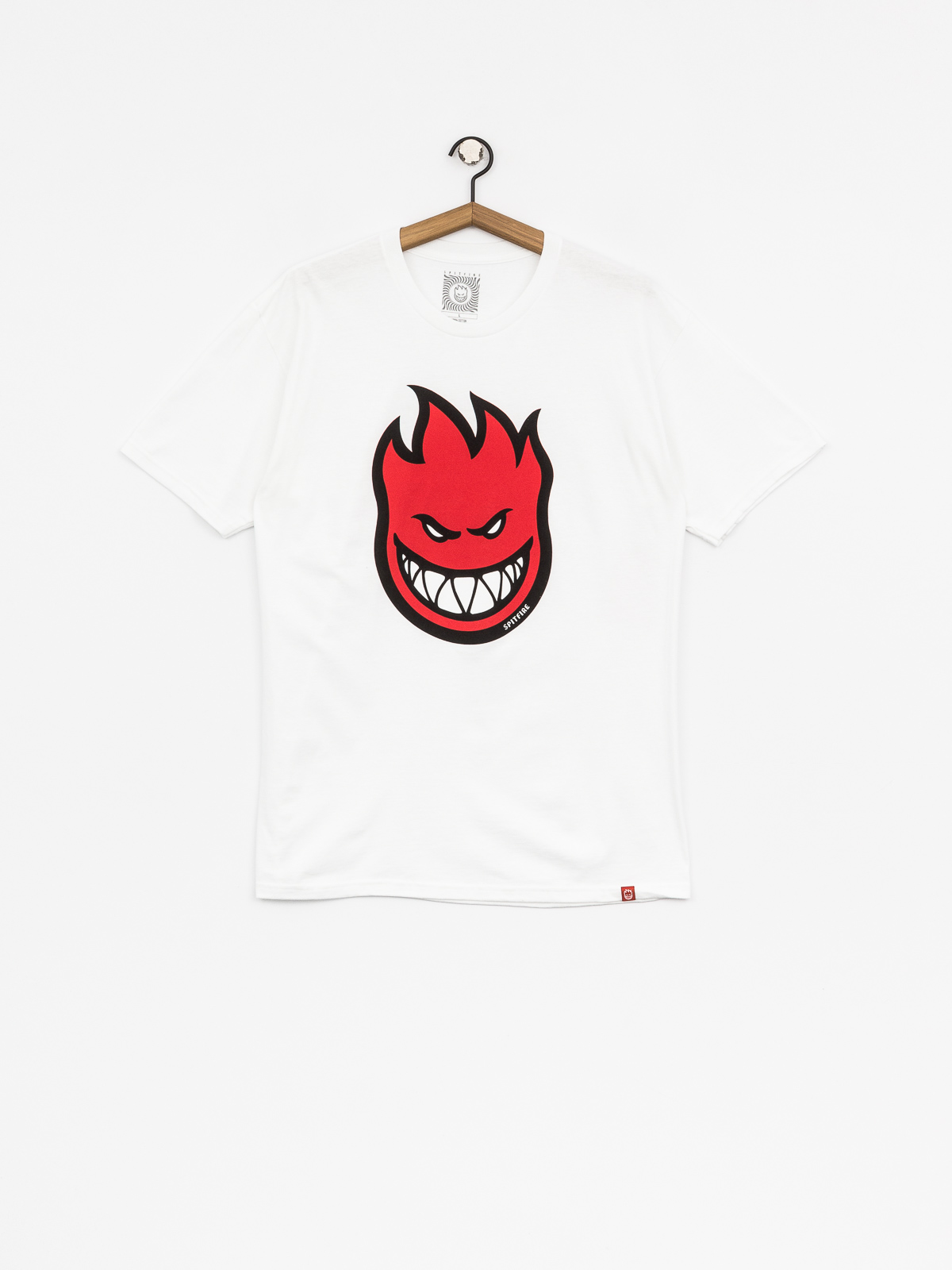 T-shirt Spitfire Big Head Fill (white/red)
