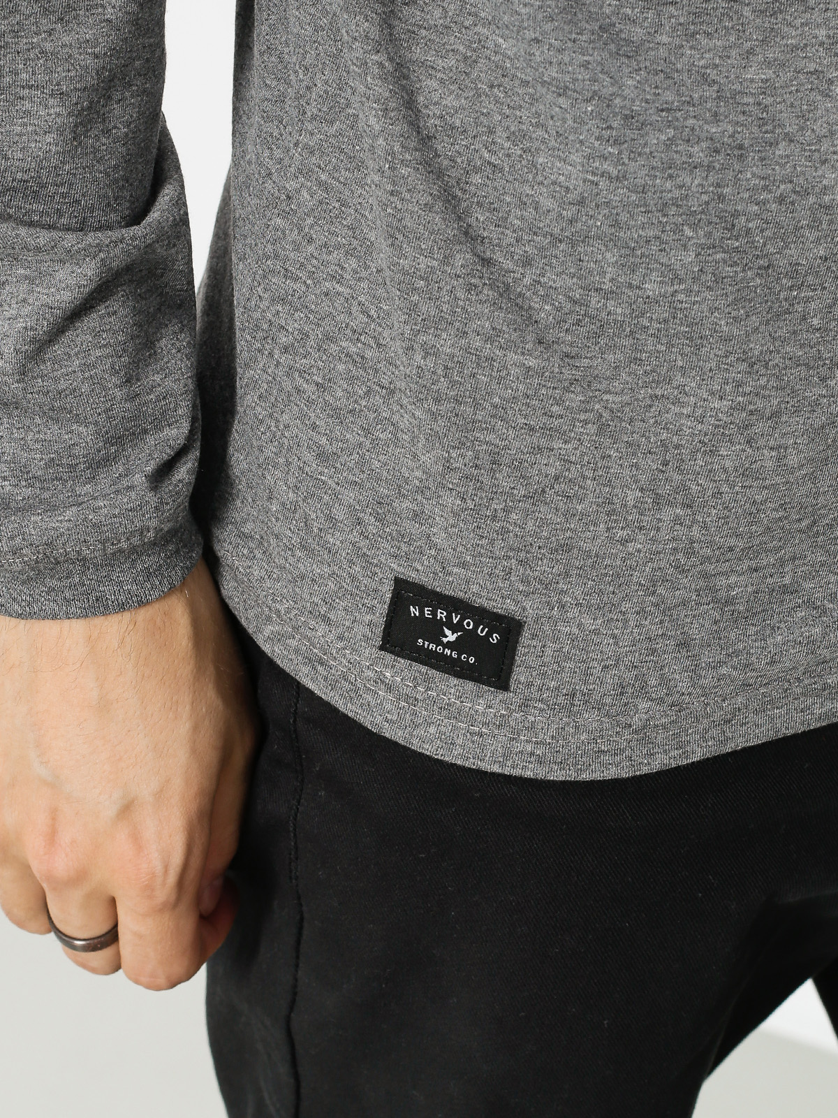 Longsleeve Nervous Ghotic Box (grey)