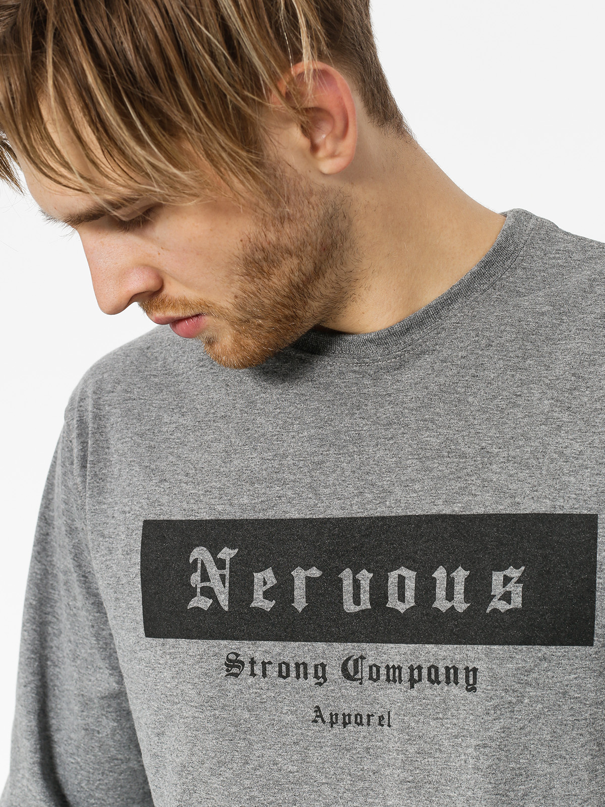 Longsleeve Nervous Ghotic Box (grey)