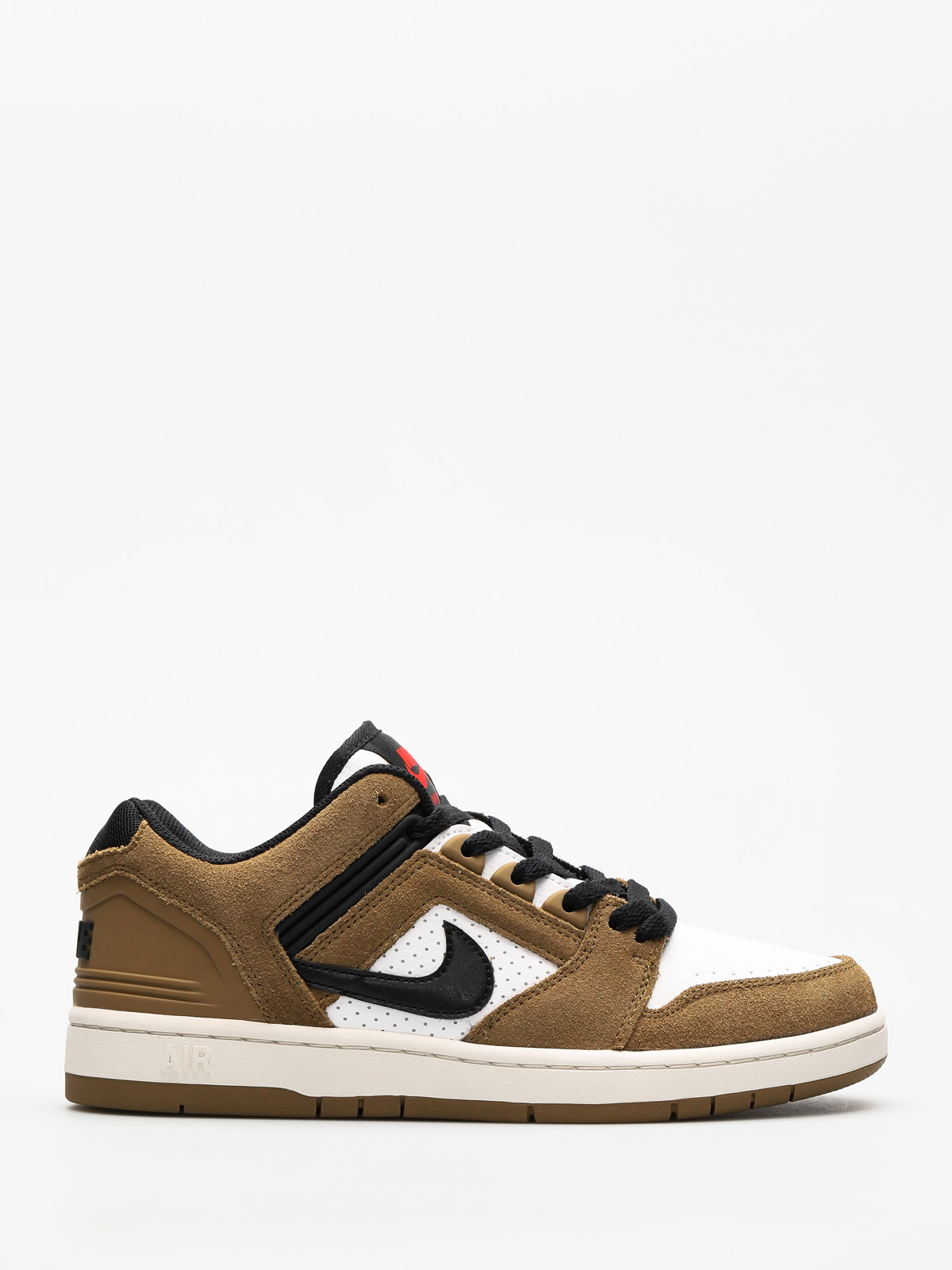 Buty Nike SB Air Force II Low (lichen brown/black white phantom)