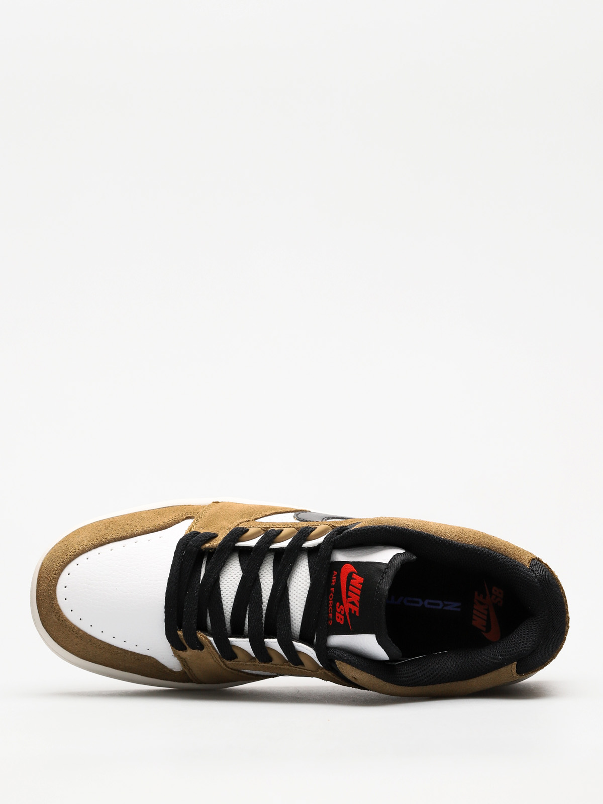 Buty Nike SB Air Force II Low (lichen brown/black white phantom)