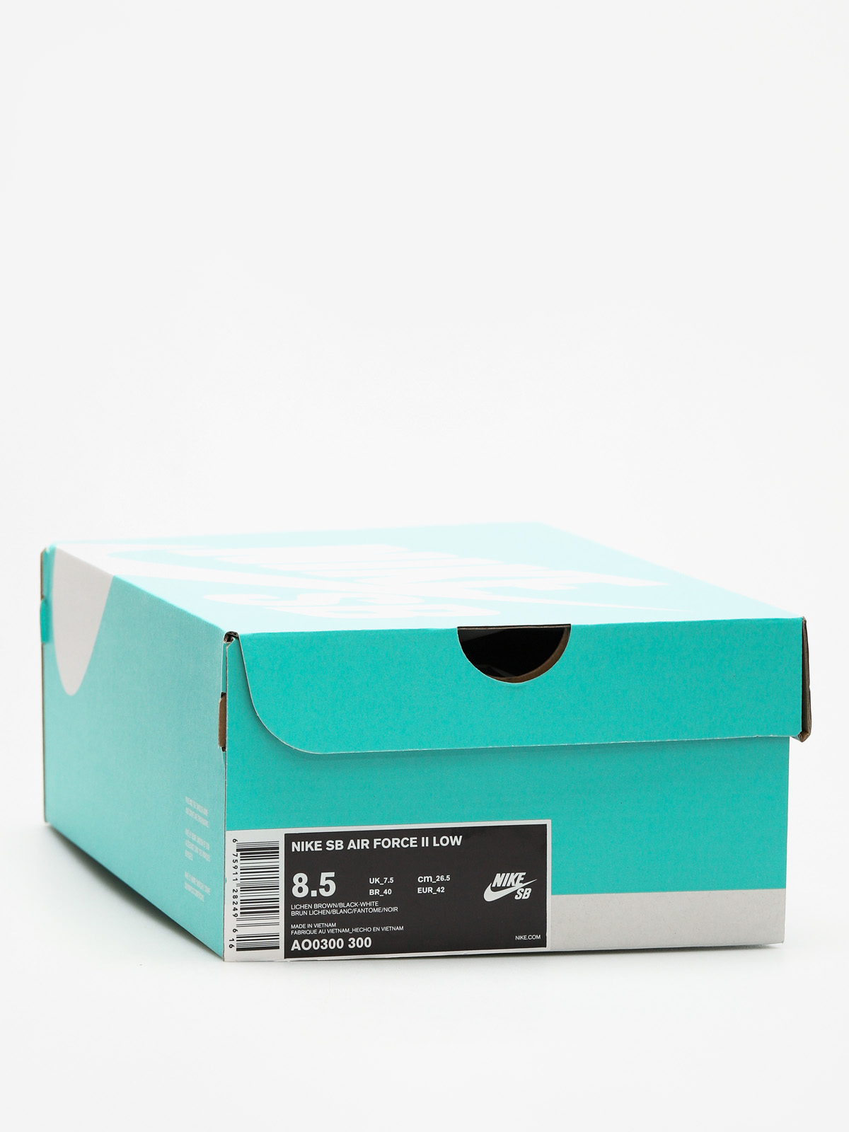 Buty Nike SB Air Force II Low (lichen brown/black white phantom)