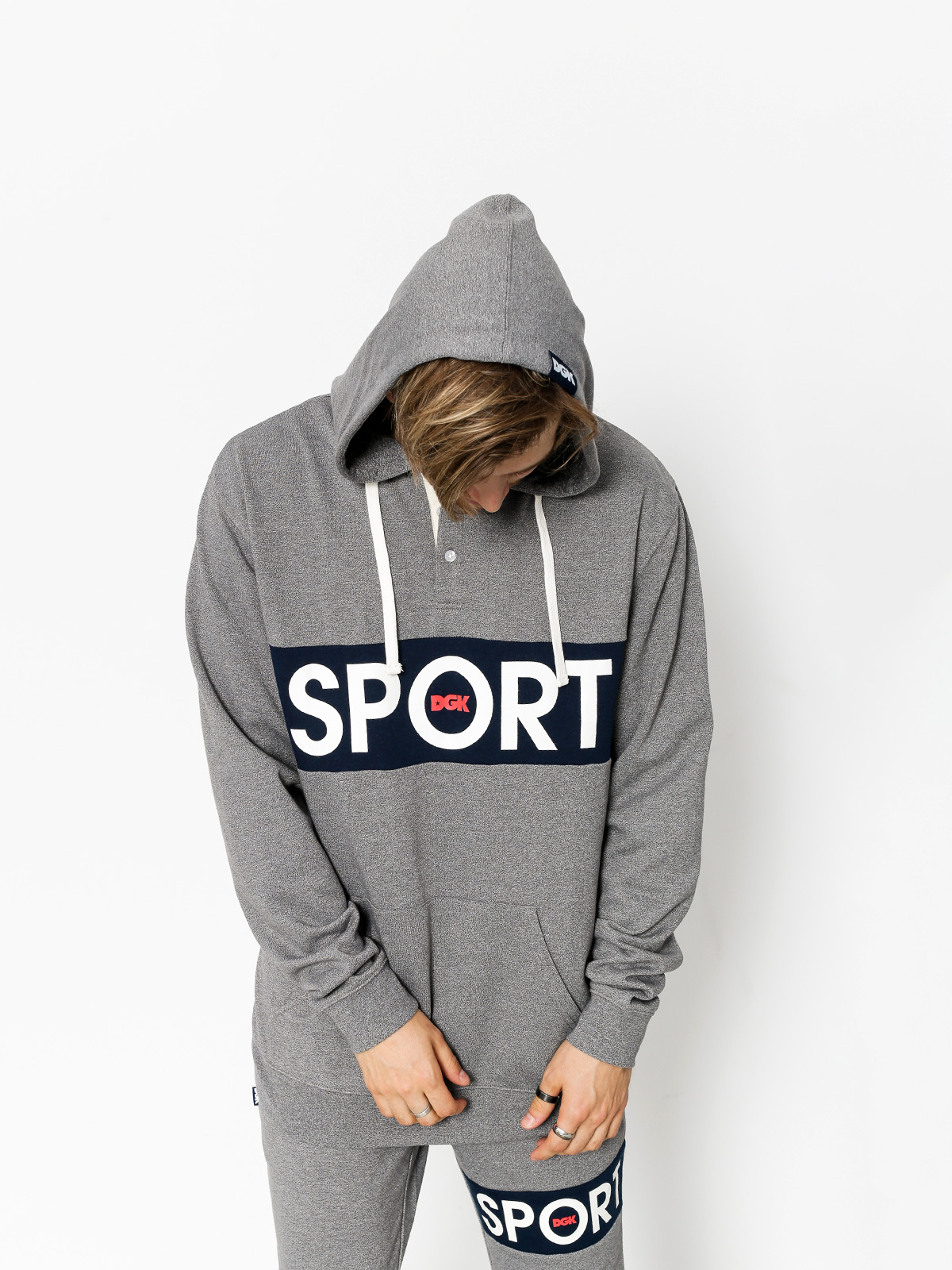 Bluza z kapturem DGK Sport Custom HD (sport heather)