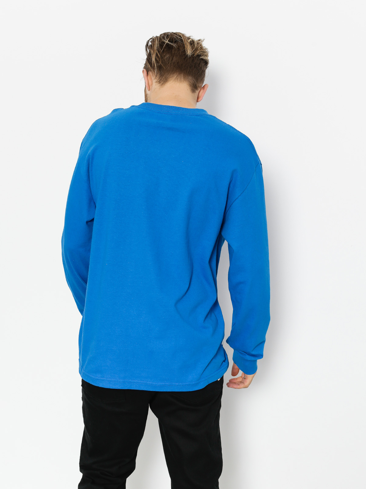 Longsleeve Grizzly Griptape Western Division (royal blue)
