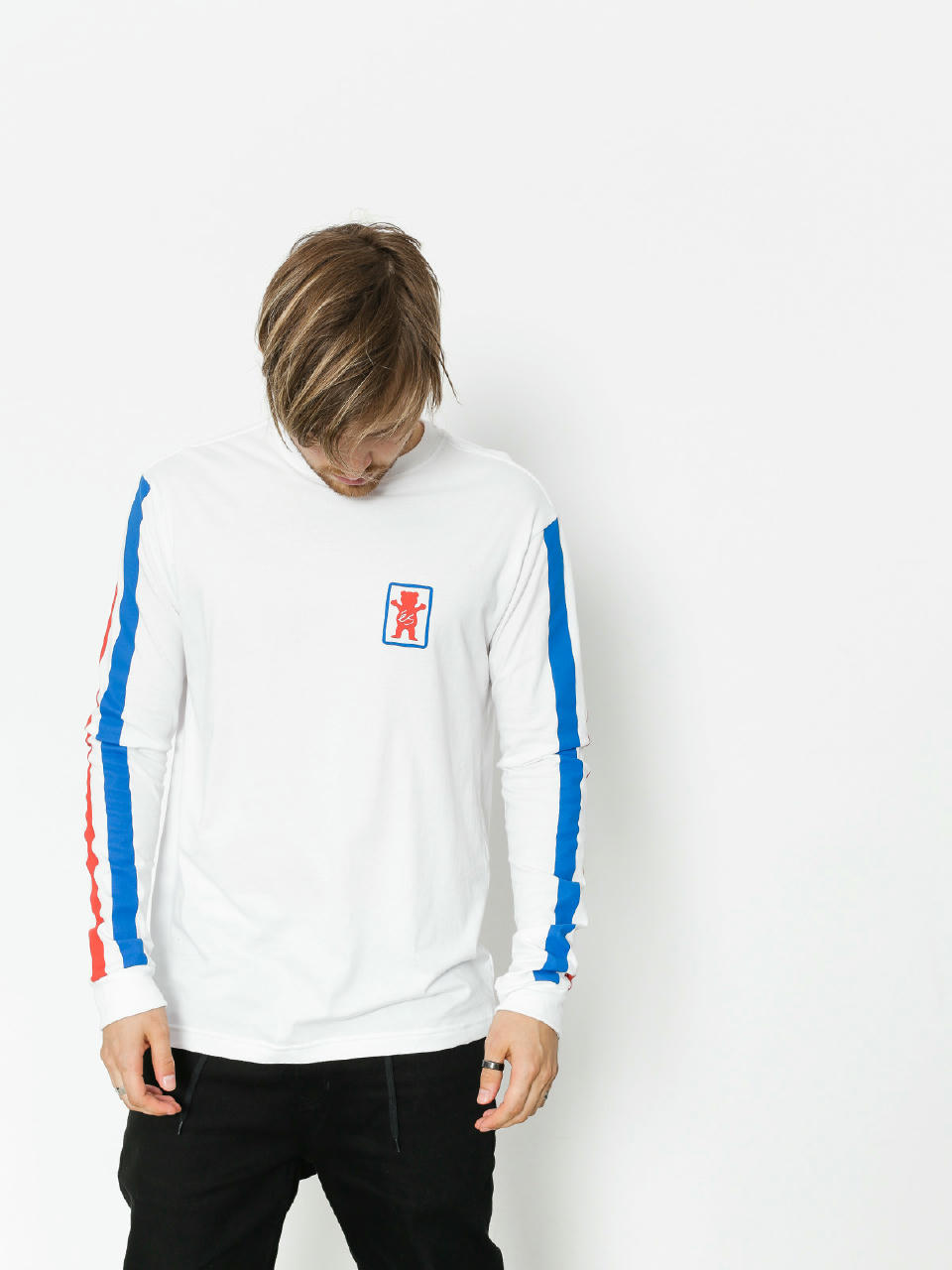 Longsleeve eS Racquet (white)