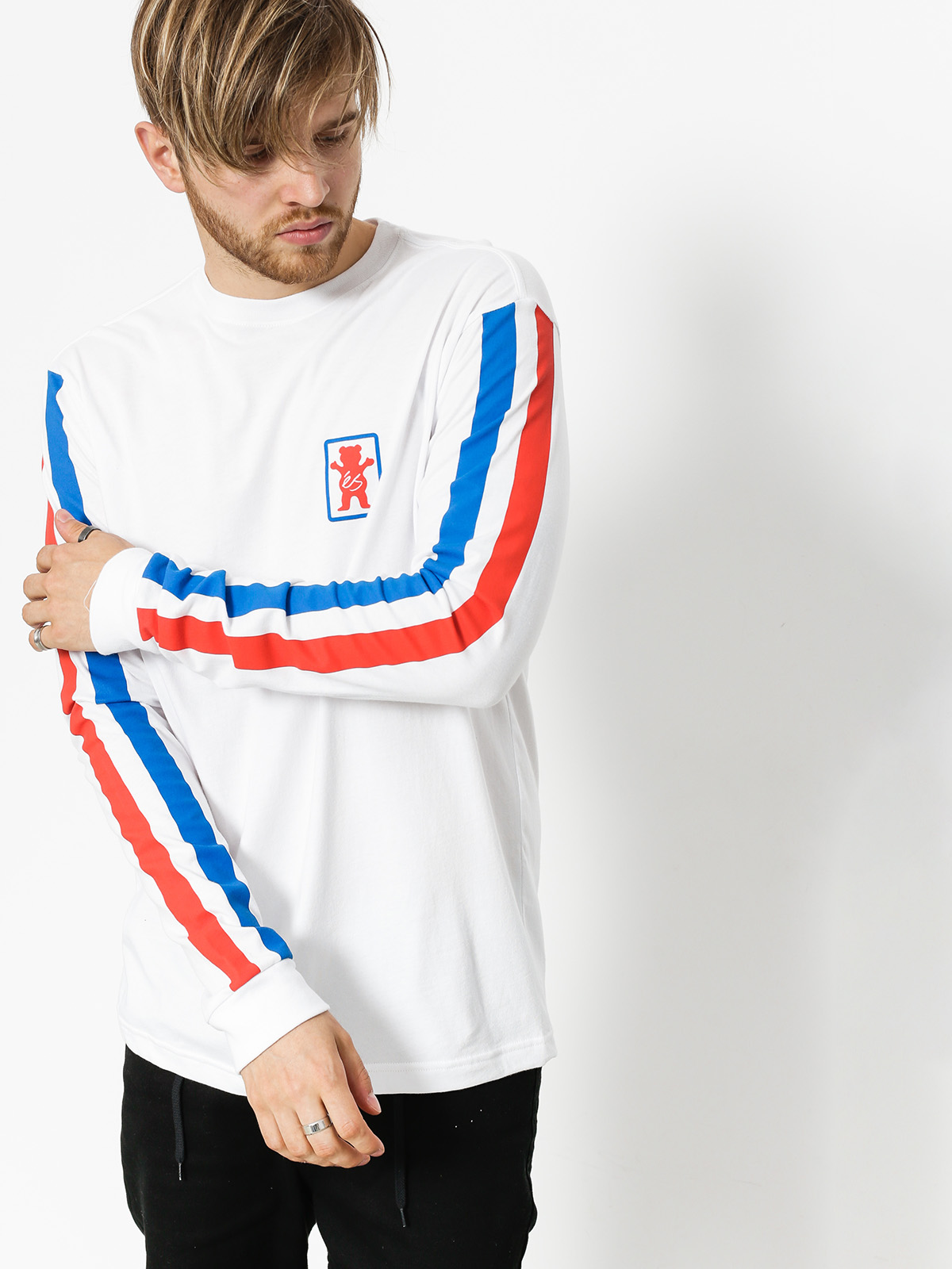 Longsleeve eS Racquet (white)