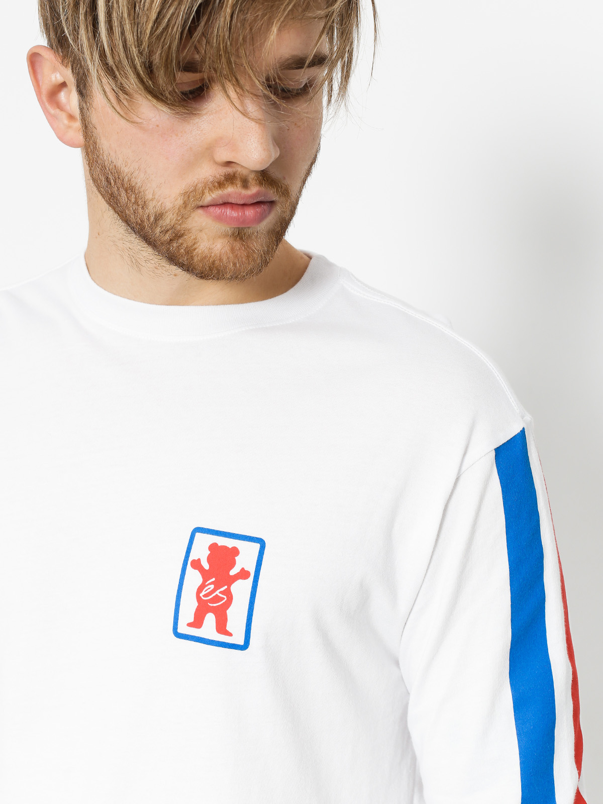 Longsleeve eS Racquet (white)