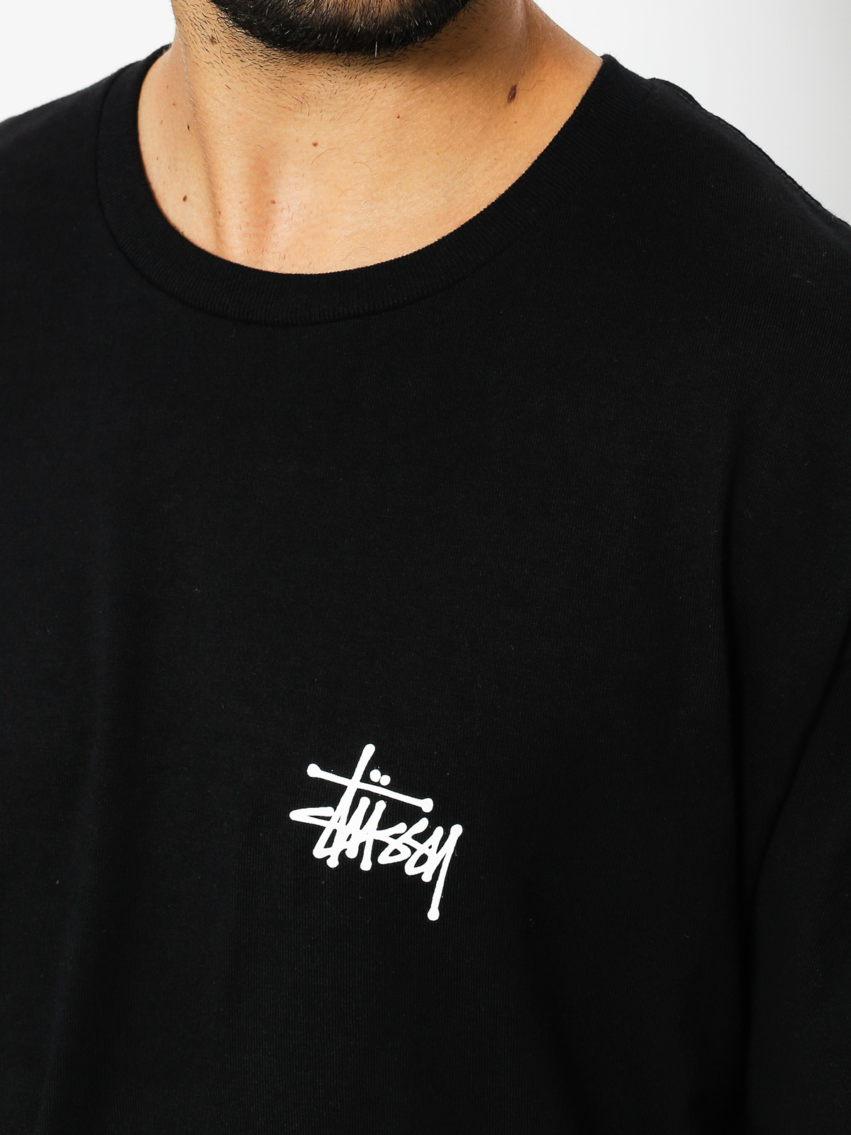 T-shirt Stussy Basic Stussy (black)