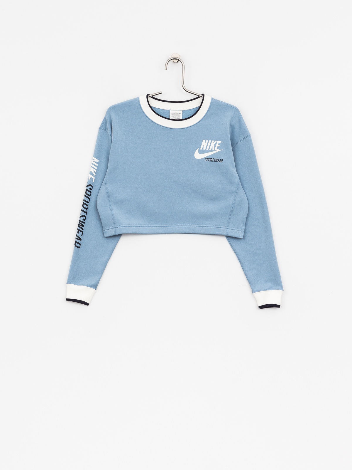 Bluza Nike Crew Rev Brs Wmn (leche blue)