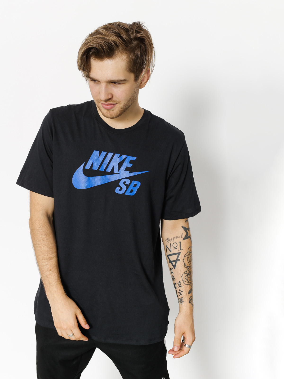 T-shirt Nike SB Sb Logo (black/hyper royal)