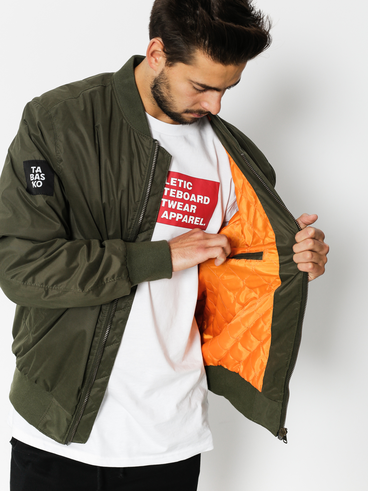 Kurtka Tabasko Bomber (military green)