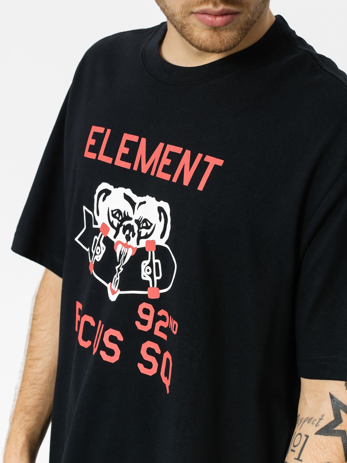 T-shirt Element Focus (flint black)