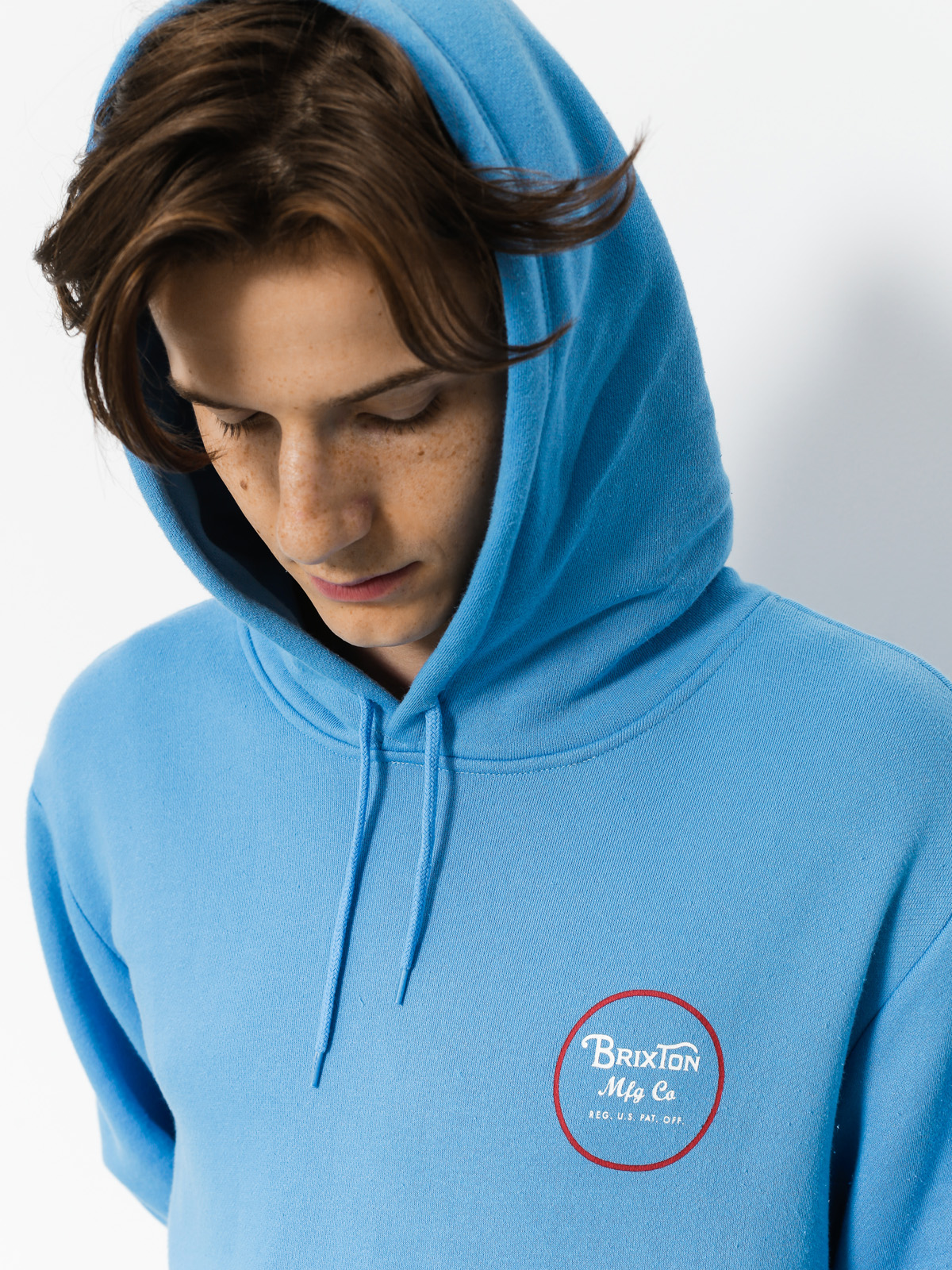 Bluza z kapturem Brixton Wheeler III Eu HD (waroy)