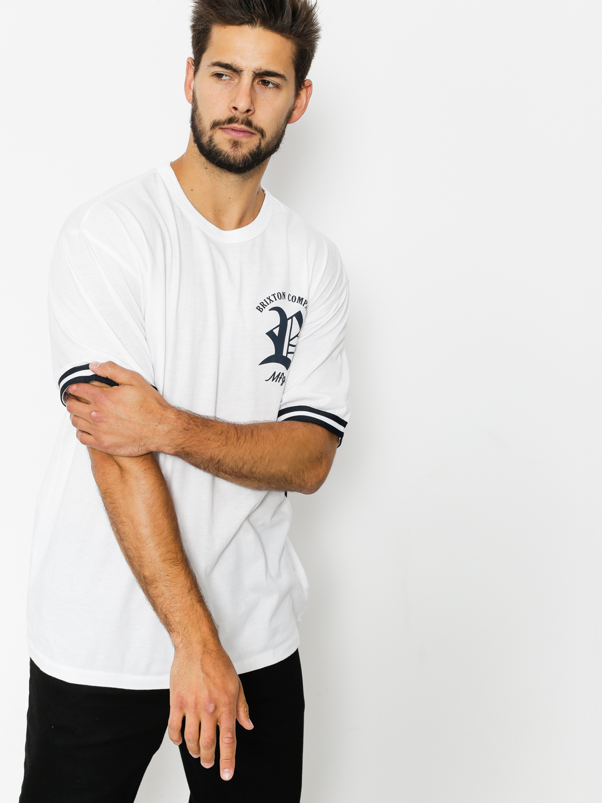 T-shirt Brixton Rawson (white)