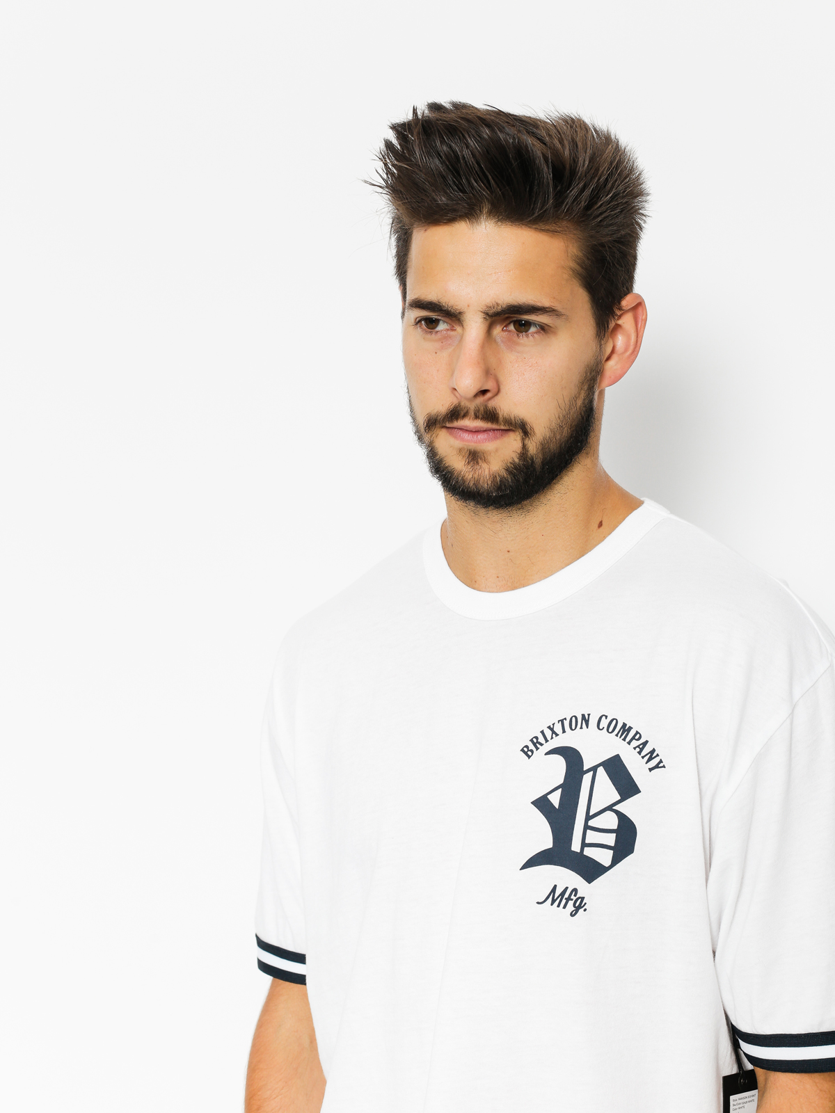 T-shirt Brixton Rawson (white)