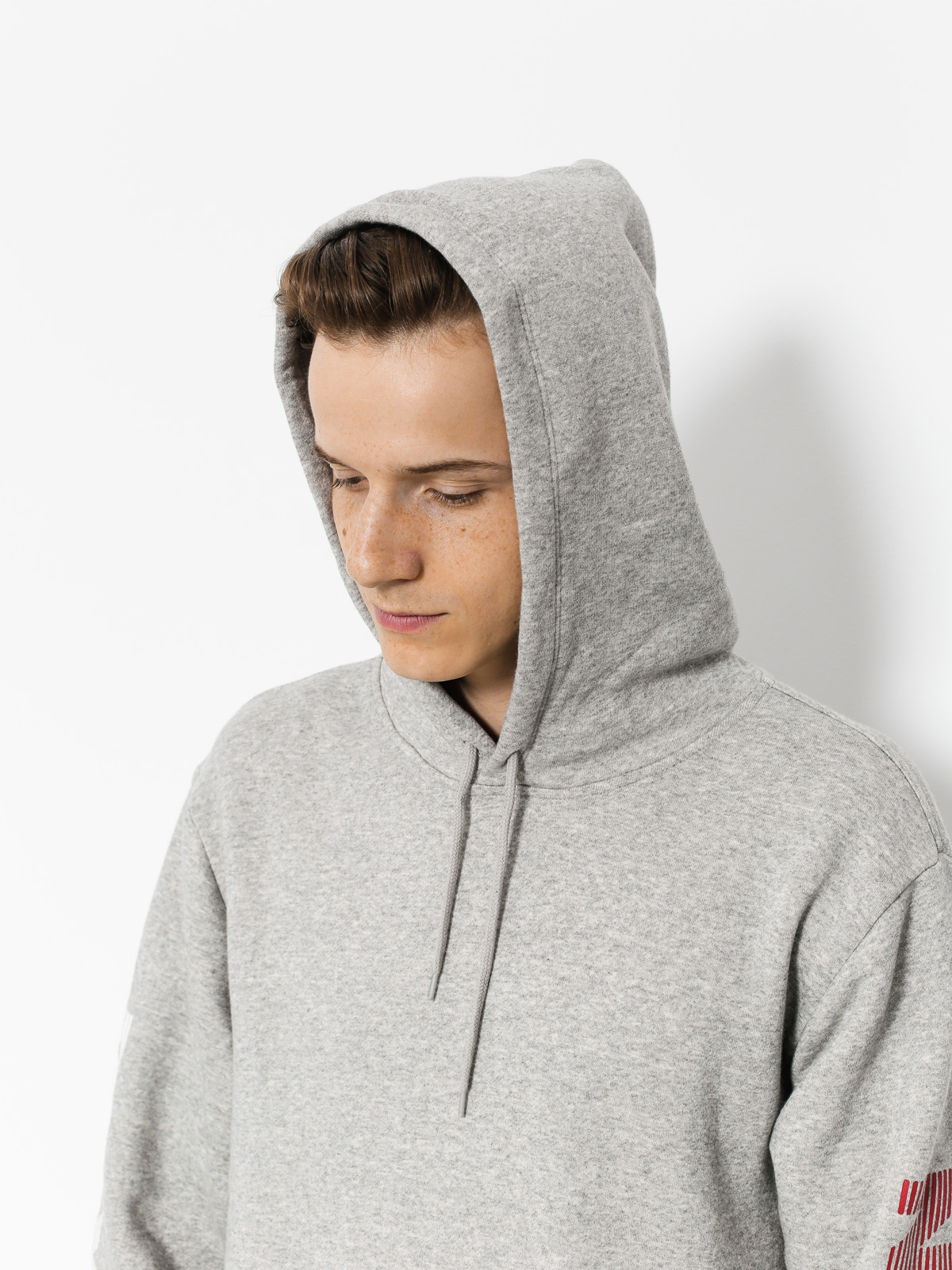 Bluza z kapturem Brixton Haste II Sv Intl HD (htgry)