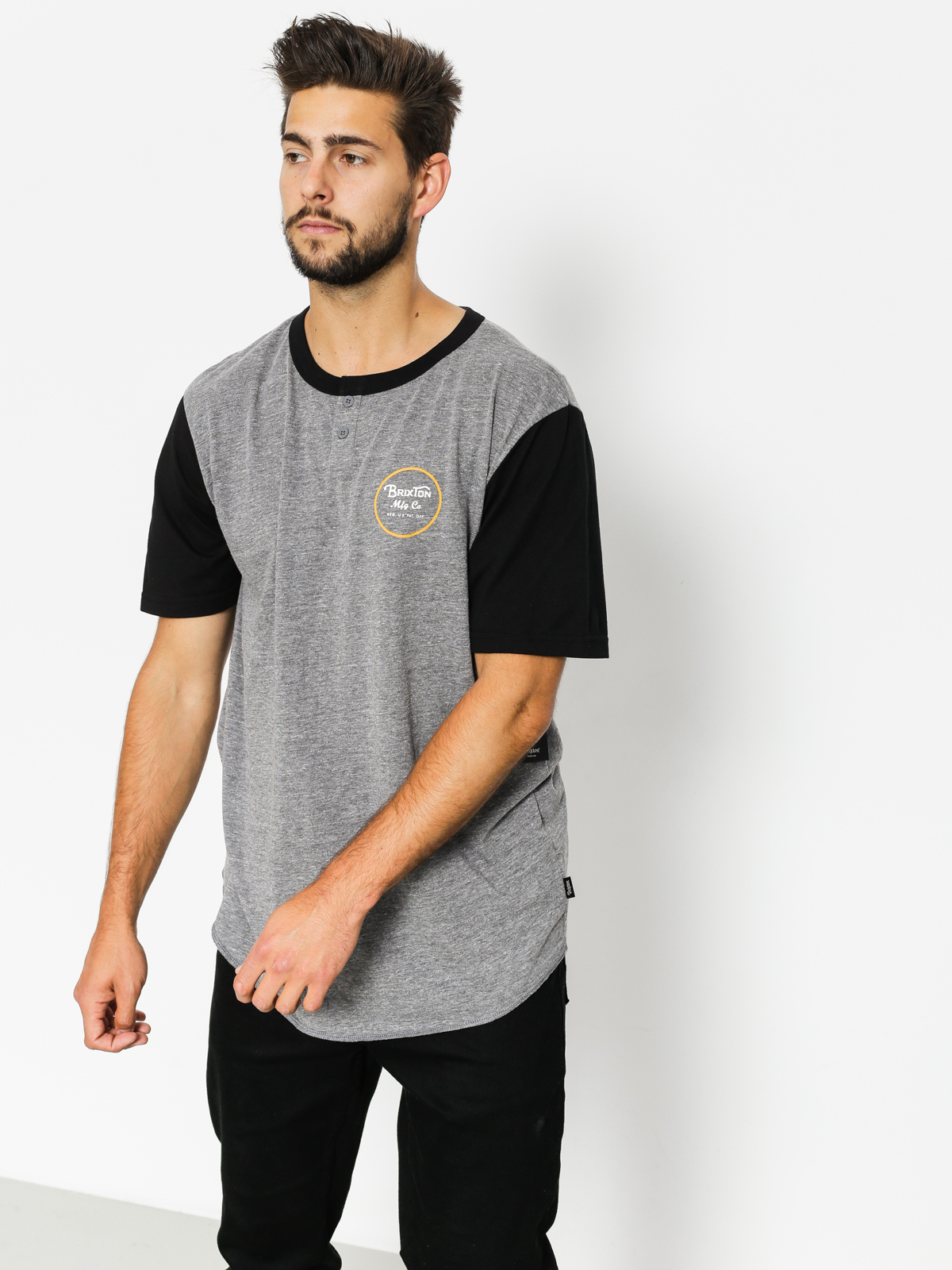 T-shirt Brixton Wheeler (htgbk)