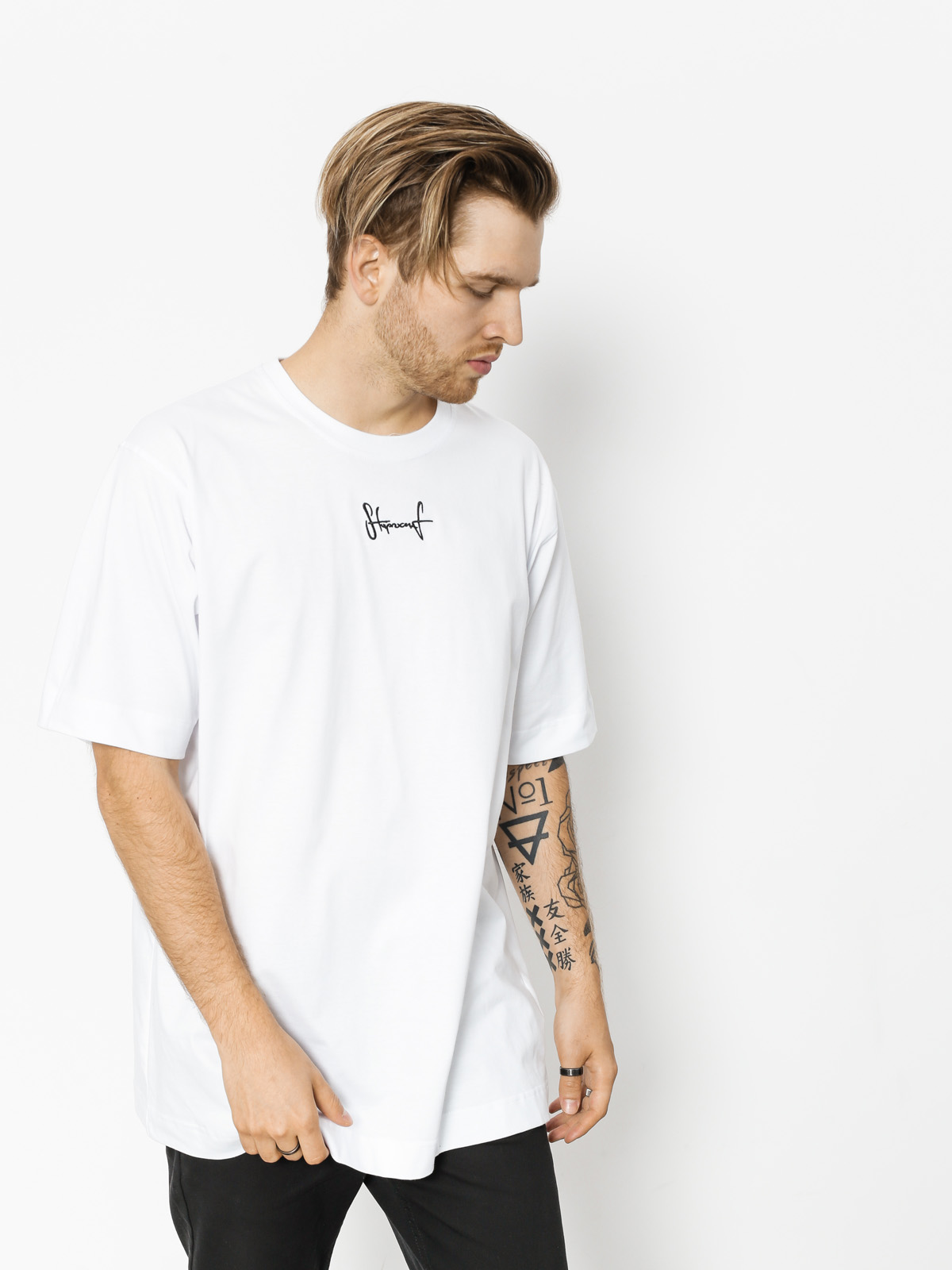 T-shirt Stoprocent Baggy Base (white)