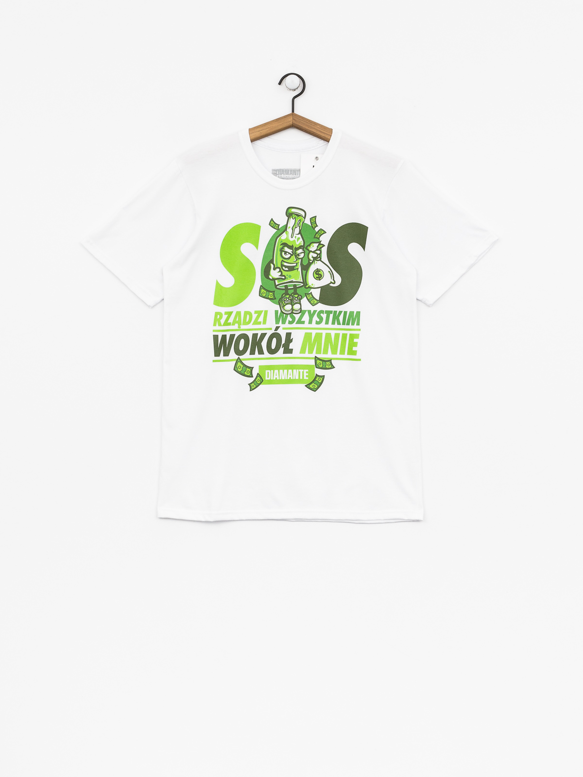 T-shirt Diamante Wear SOS (white)