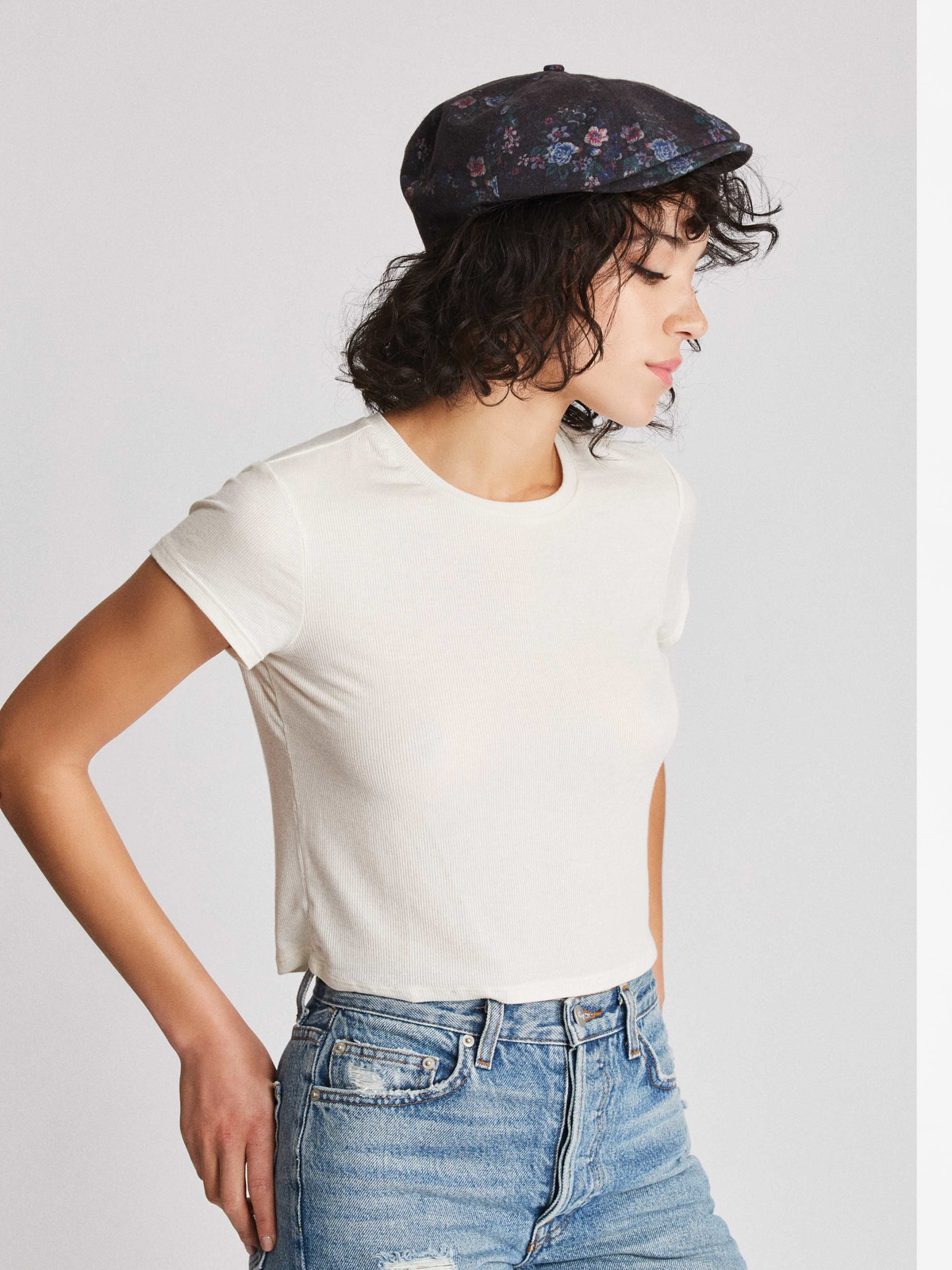 Kaszkiet Brixton Brood Snap Wmn (nvflo)