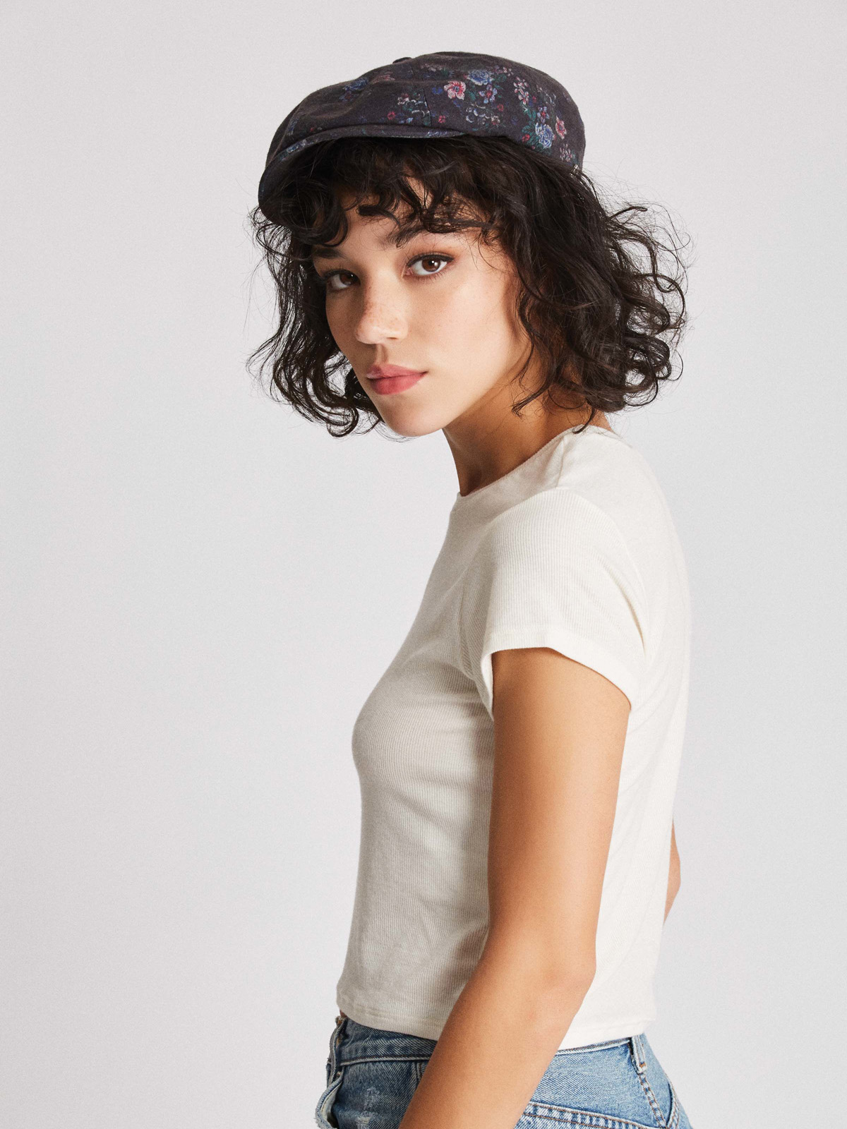 Kaszkiet Brixton Brood Snap Wmn (nvflo)