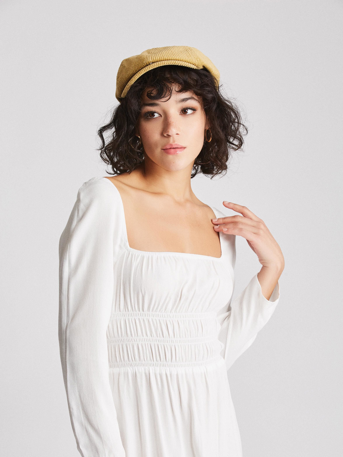 Kaszkiet Brixton Brood Snap Wmn (mustc)