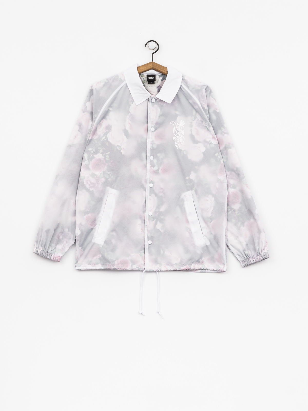 Kurtka Real Bloom Windbrk (white/floral)