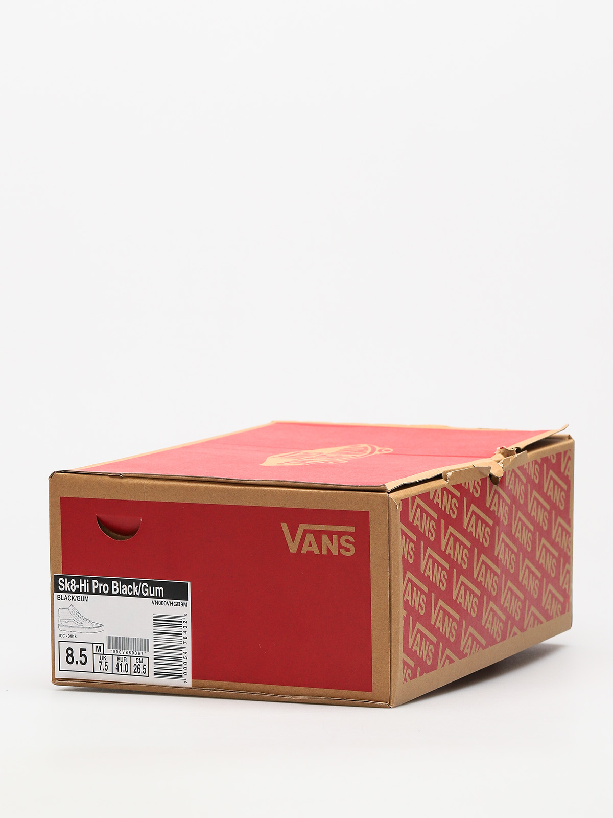 Buty Vans Sk8 Hi Pro (black/gum)