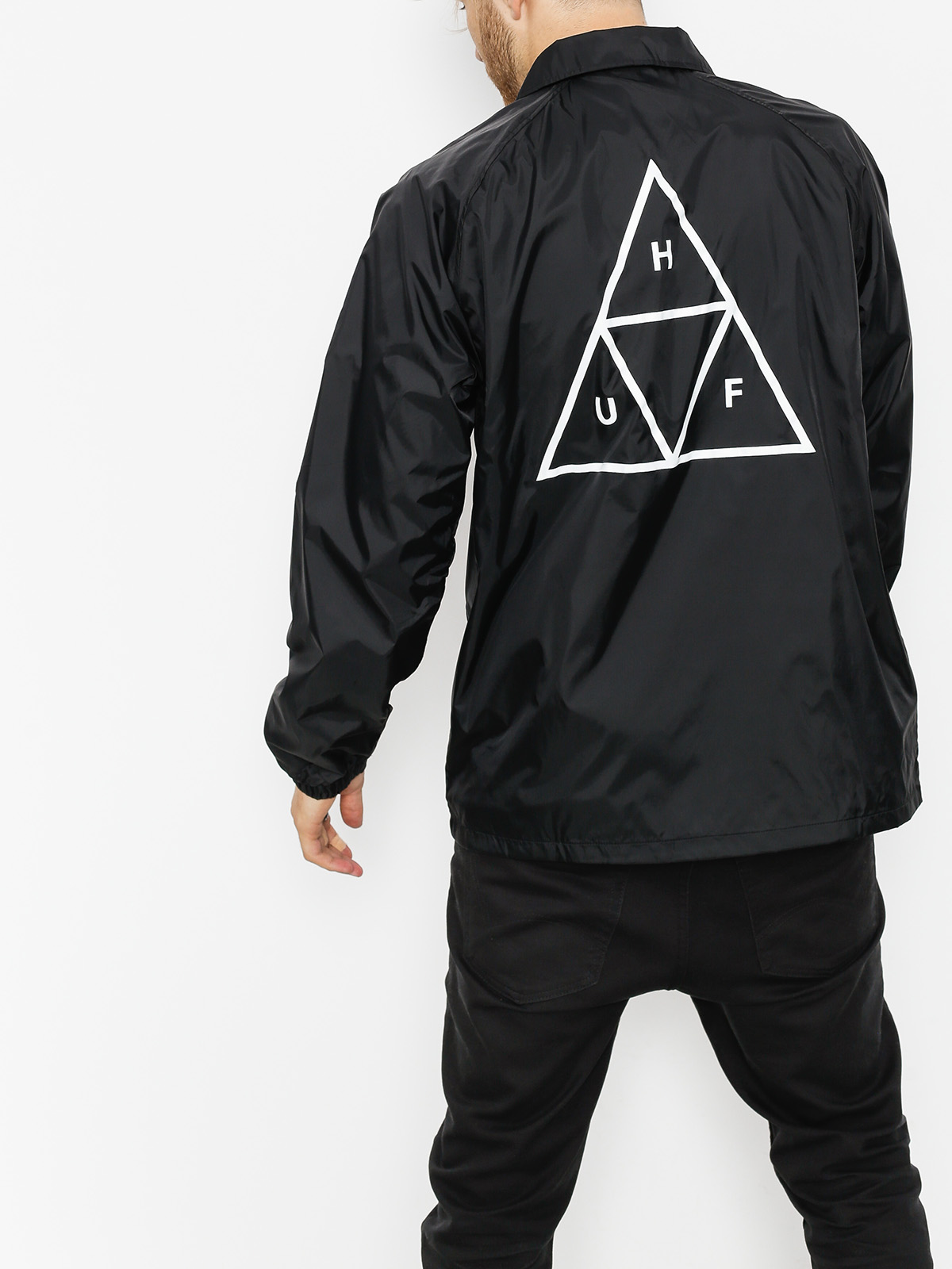 Kurtka HUF Essentials TT Coaches (black)