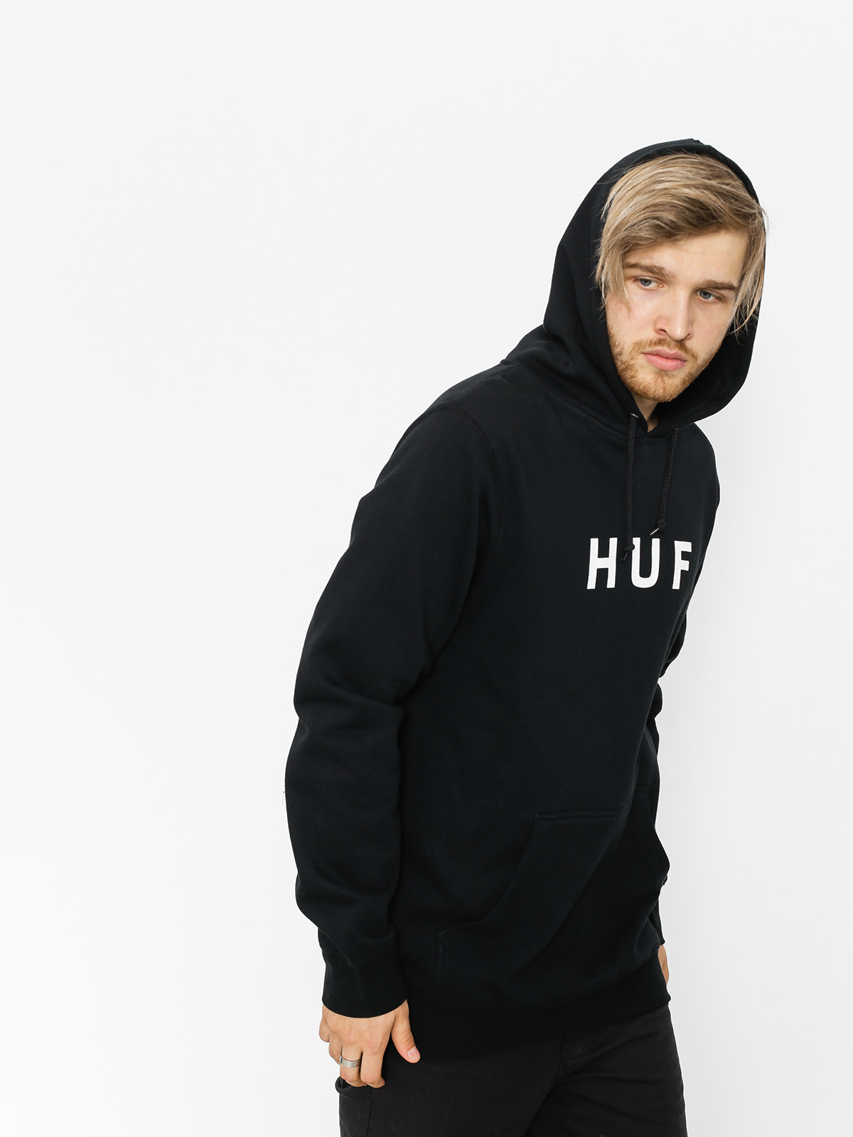 Huf og shop logo hoodie